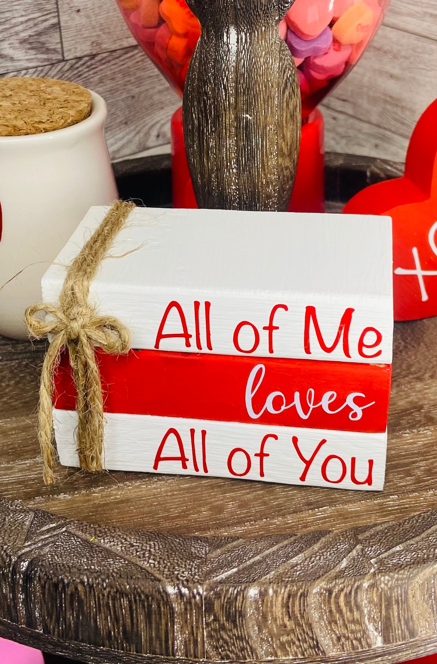 All of Me Loves All of You - Small Book Stack