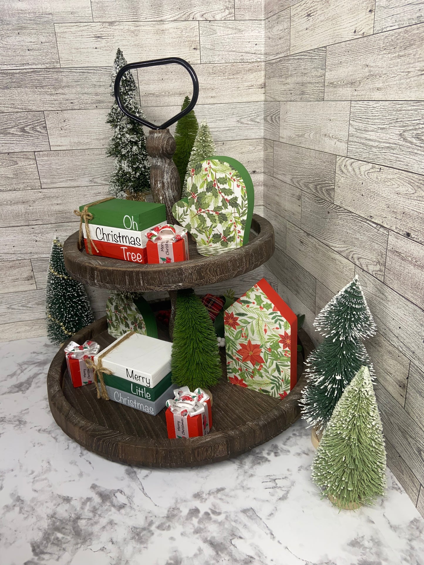 Merry Little Christmas - Medium Christmas Tiered Tray Book