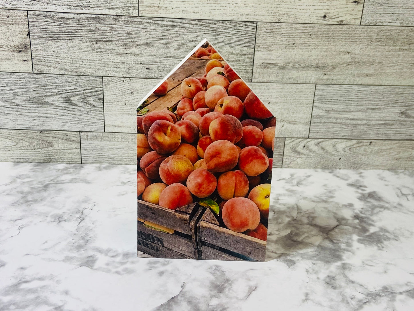 Crate of Peaches - Large Tiered Tray House