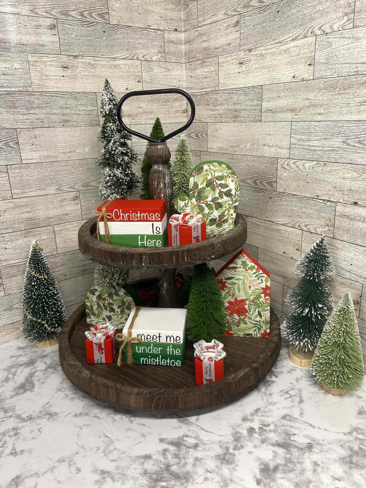 Christmas Is Here - Small Christmas Tiered Tray Book