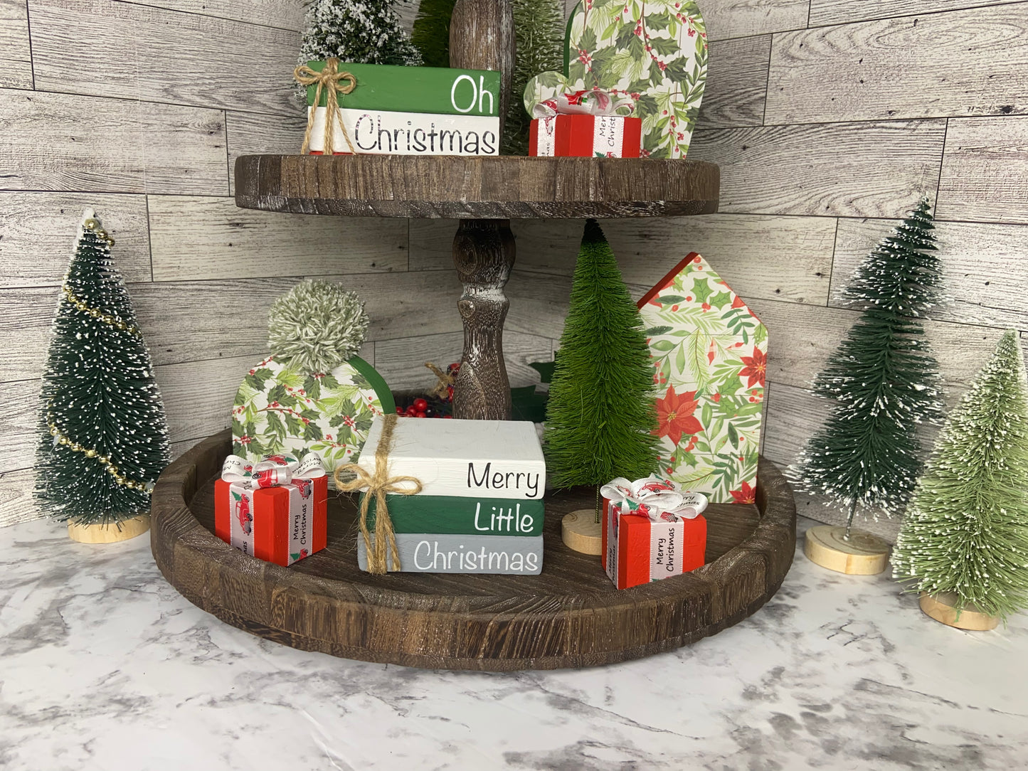 Merry Little Christmas - Medium Christmas Tiered Tray Book
