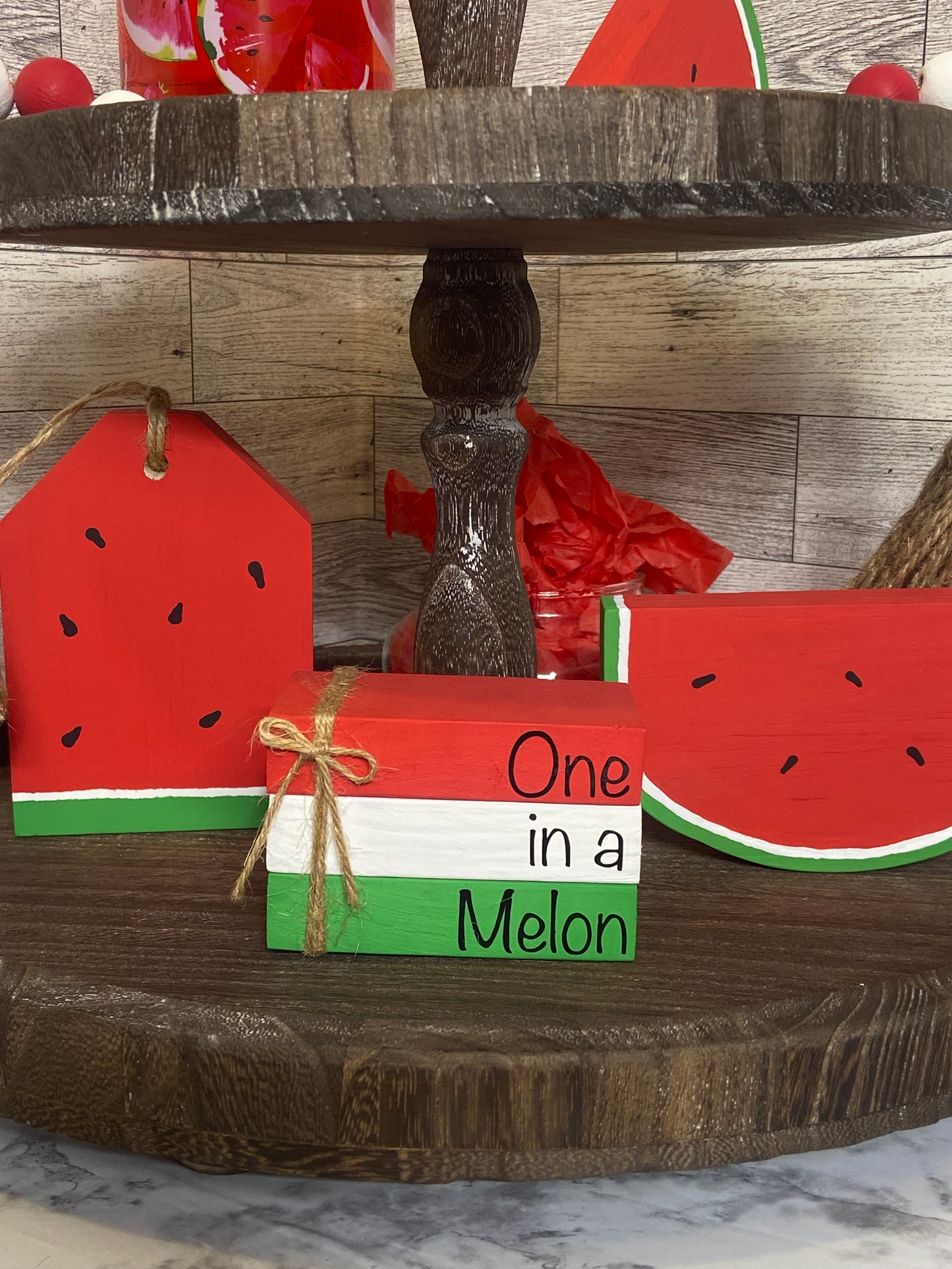 One in a Melon - Small Tiered Tray Book