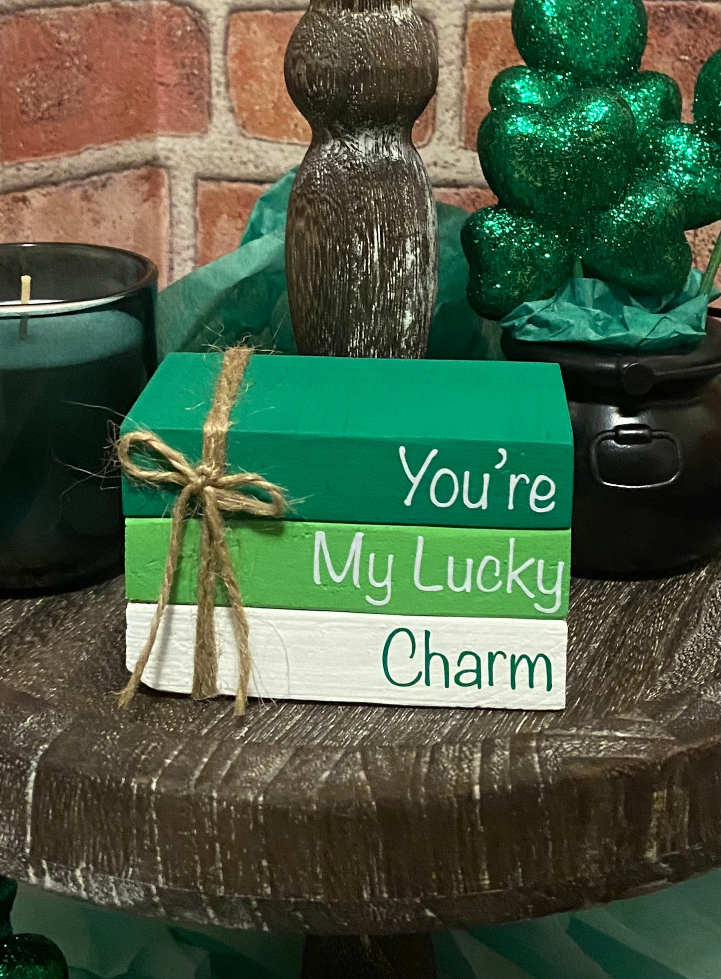 You’re My Lucky Charm - Small Book Stack