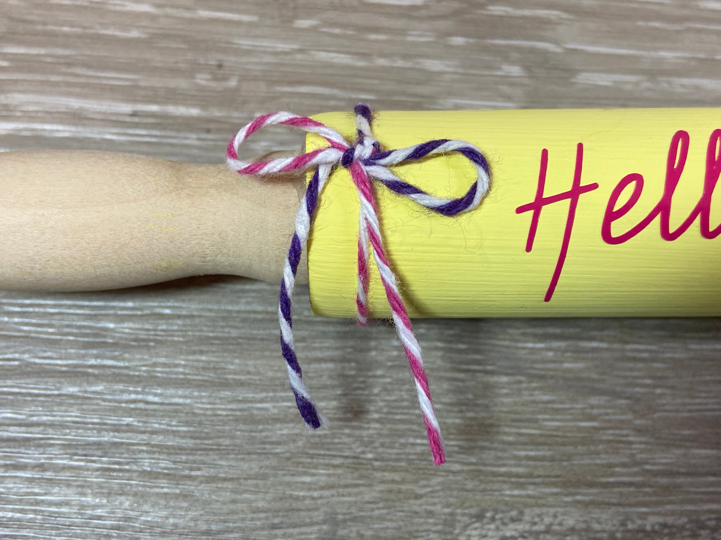 Hello Spring - Mini Rolling Pin