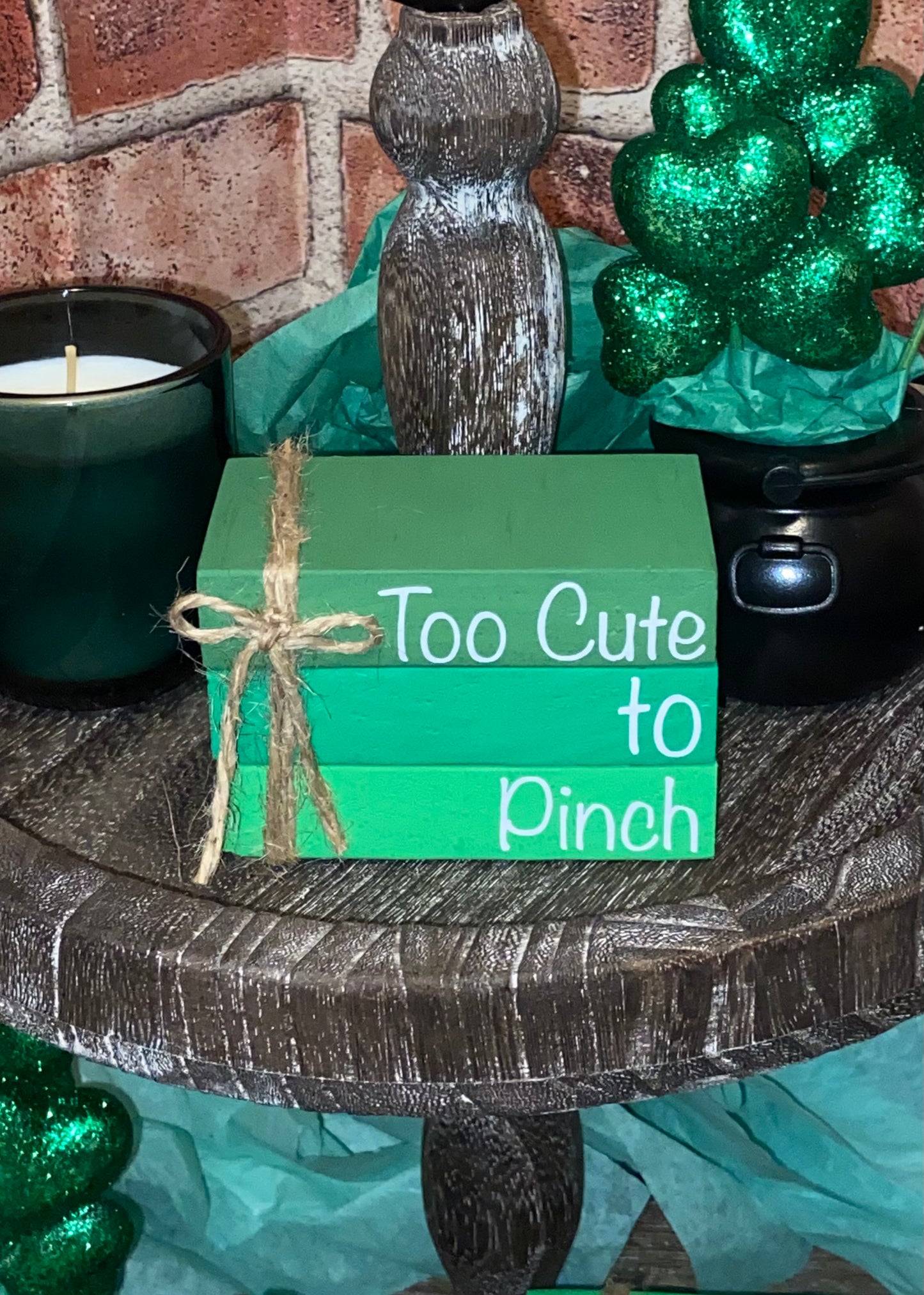 Too Cute to Pinch - Small Book Stack