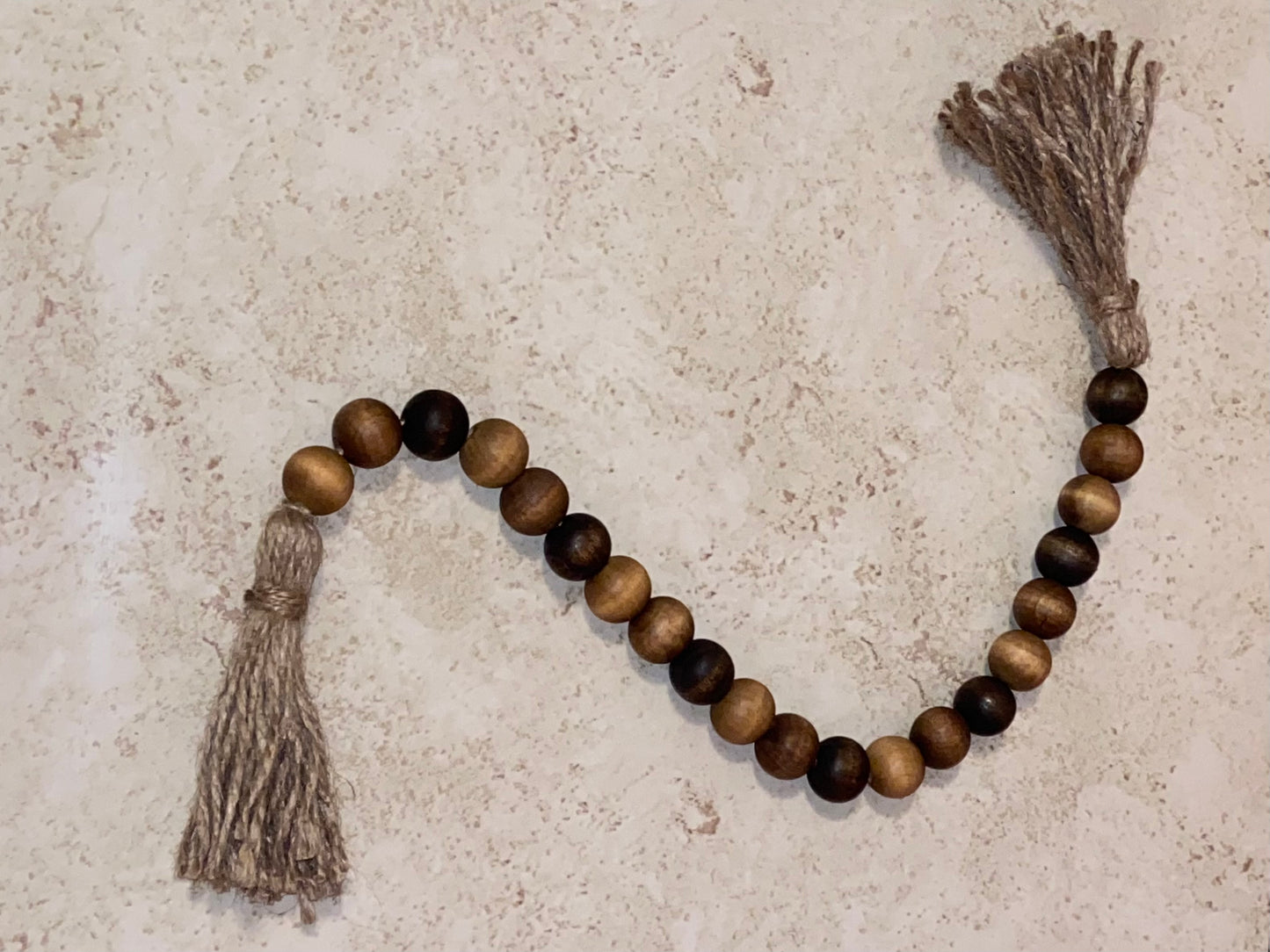 Stained Bead Garland