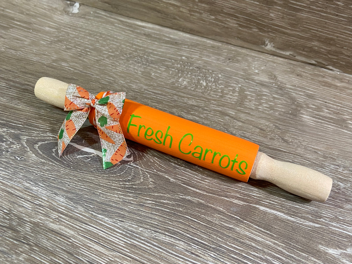 Fresh Carrots - Mini Rolling Pin