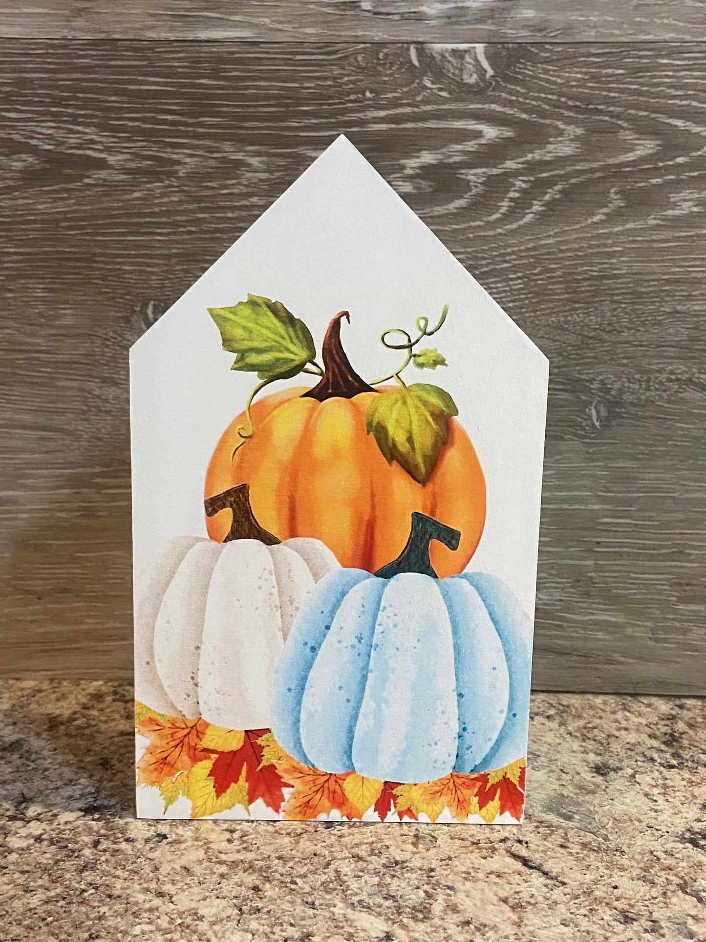 Teal Pumpkin - Large Tiered Tray House