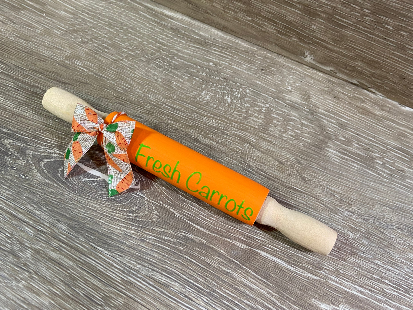 Fresh Carrots - Mini Rolling Pin