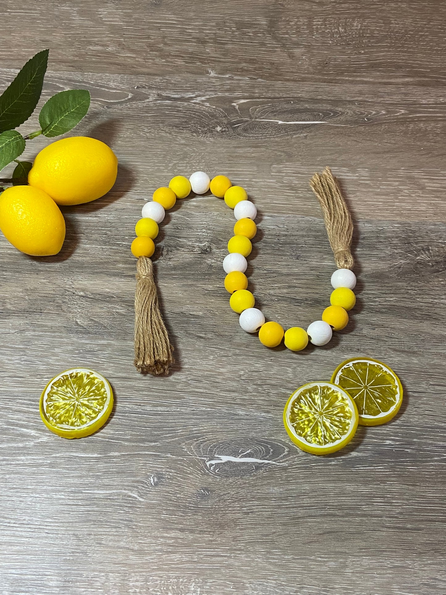 Lemon - Tiered Tray Garland
