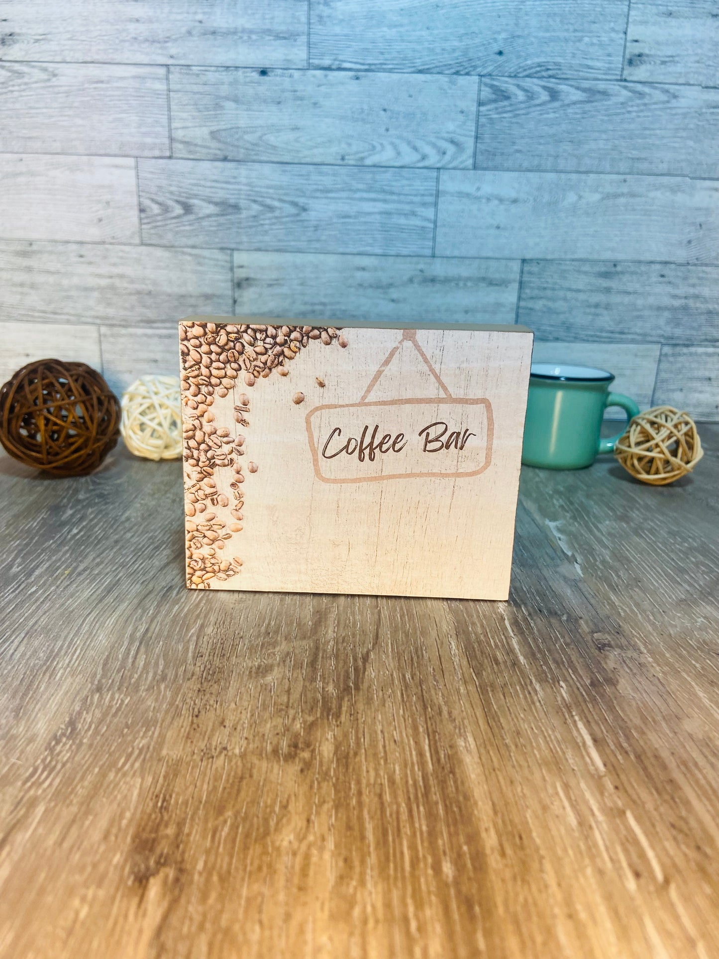 Coffee Bar - Tiered Tray Sign