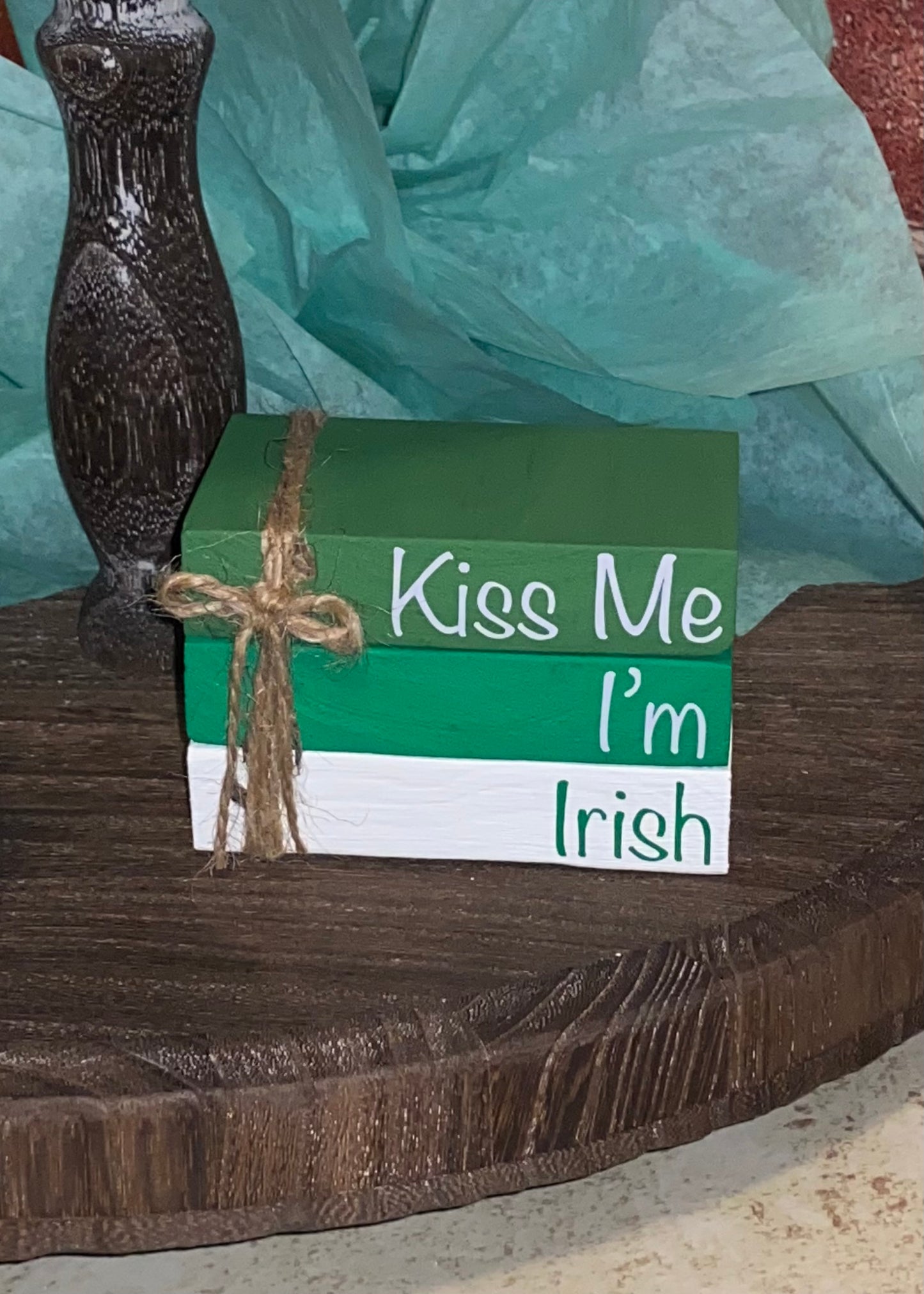 Kiss Me I’m Irish - Small Book Stack