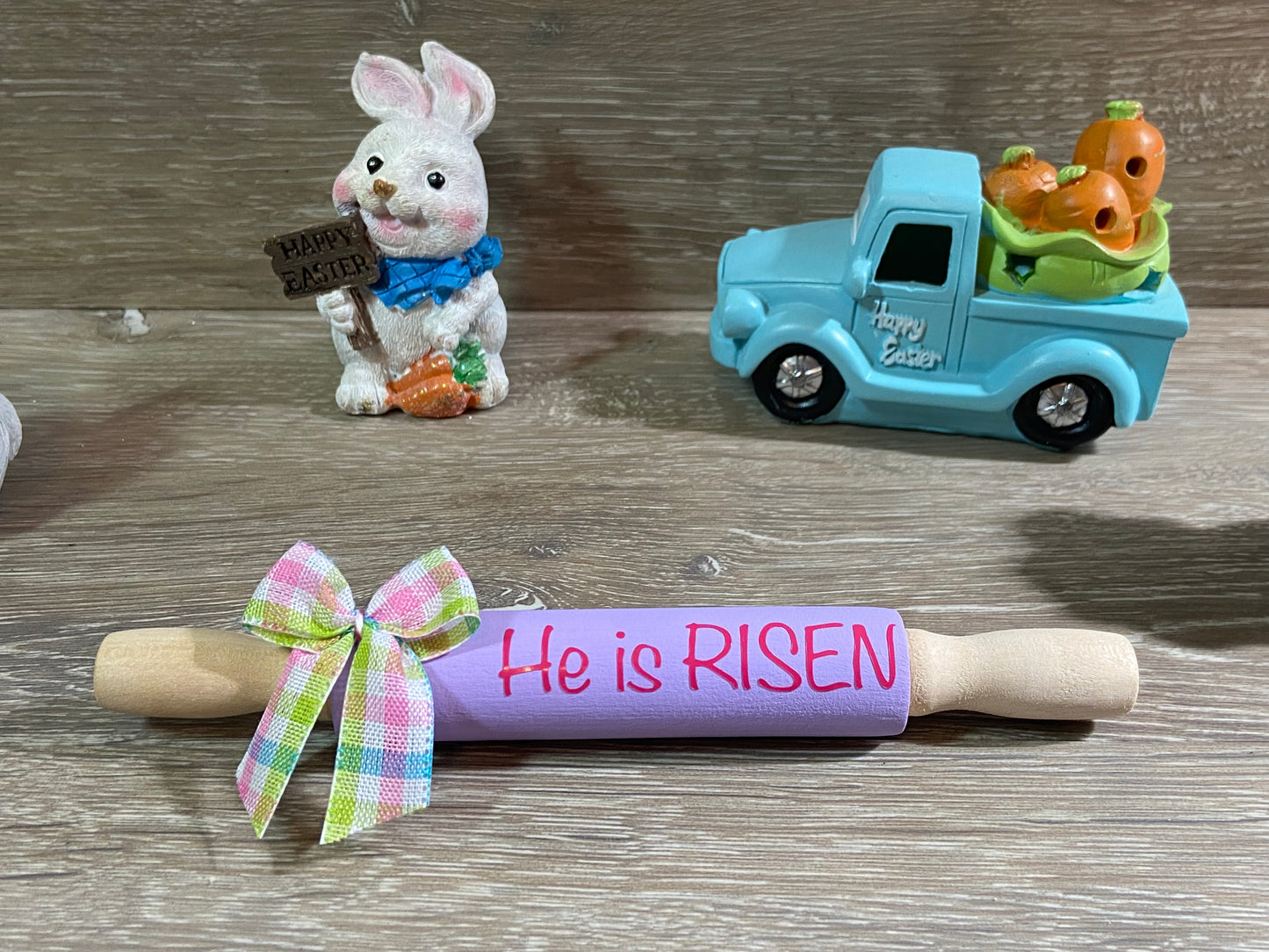 He is RISEN - Mini Rolling Pin