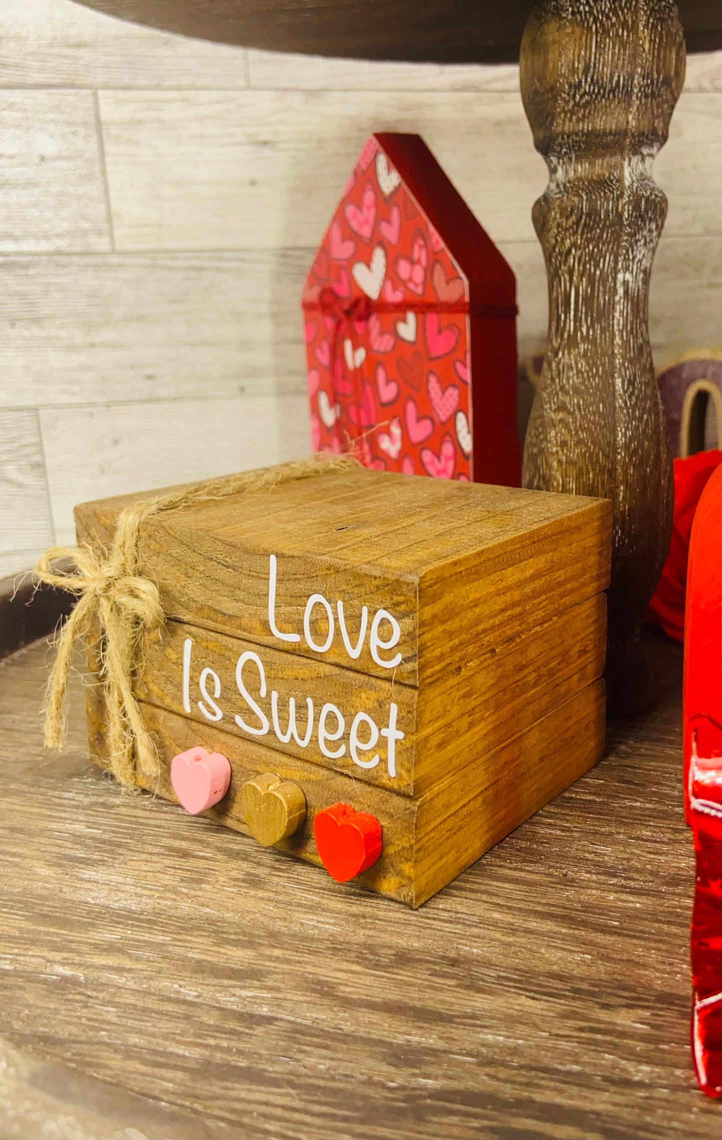 Love Is Sweet - Medium Book Stack