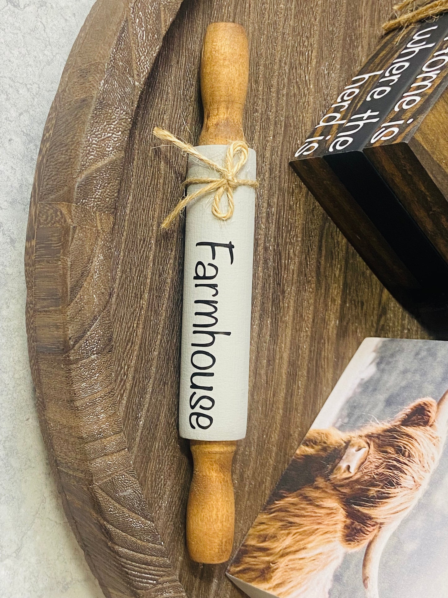 Farmhouse - Mini Rolling Pin