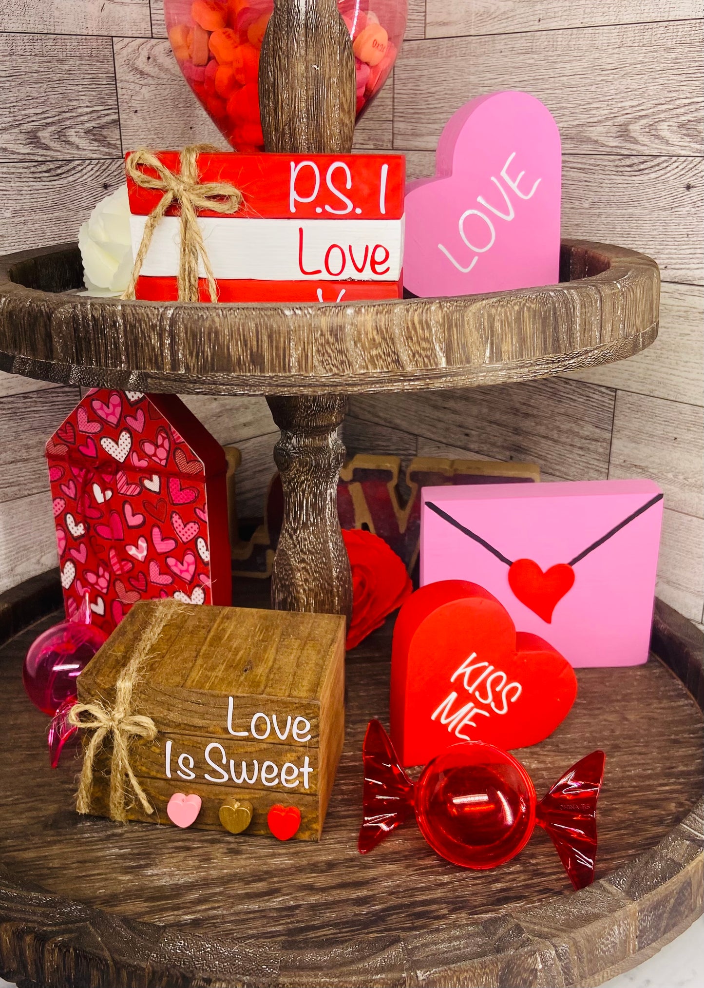 Love Is Sweet - Medium Book Stack