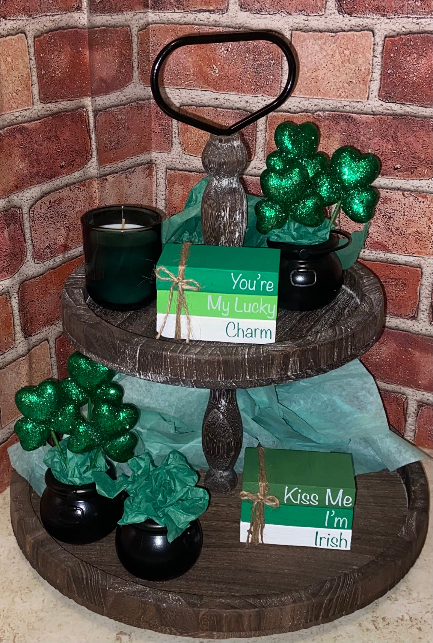 Kiss Me I’m Irish - Small Book Stack