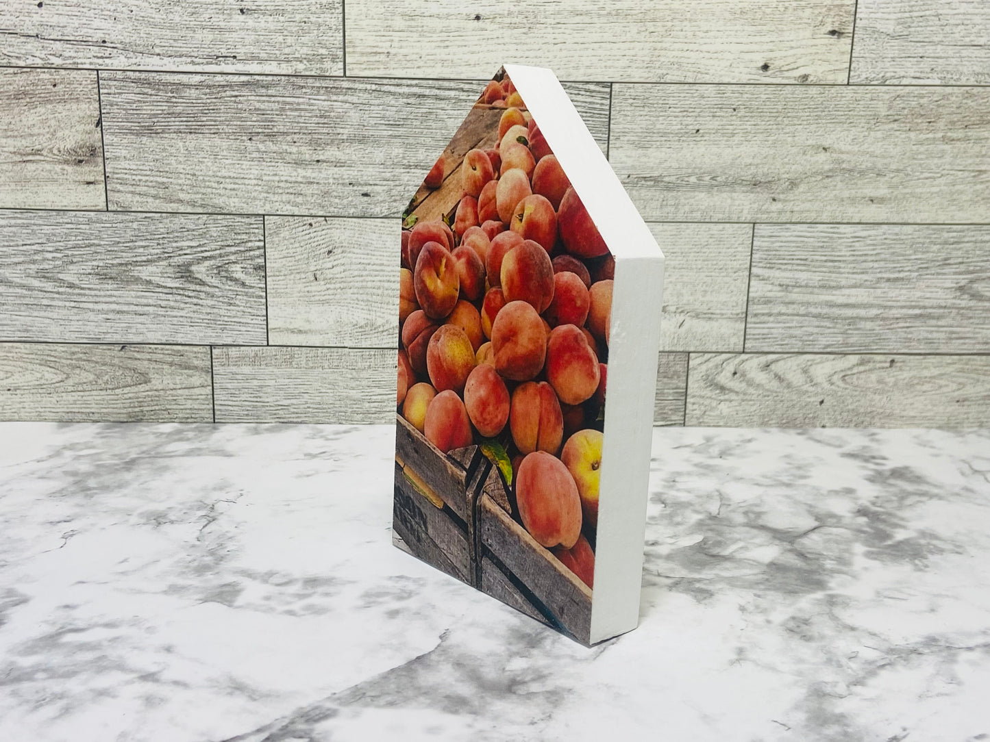 Crate of Peaches - Large Tiered Tray House