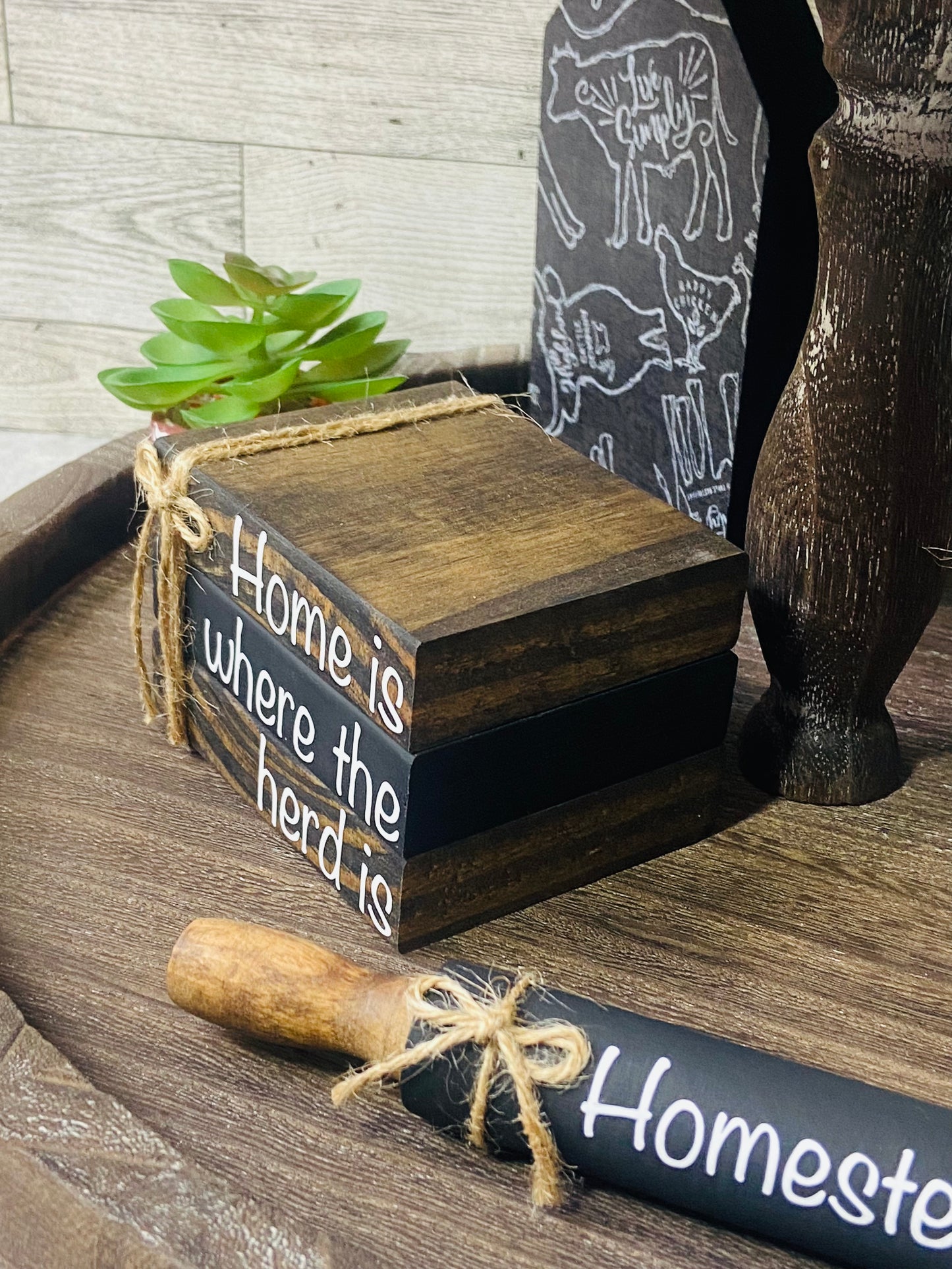 Home is where the herd is - Medium Book Stack