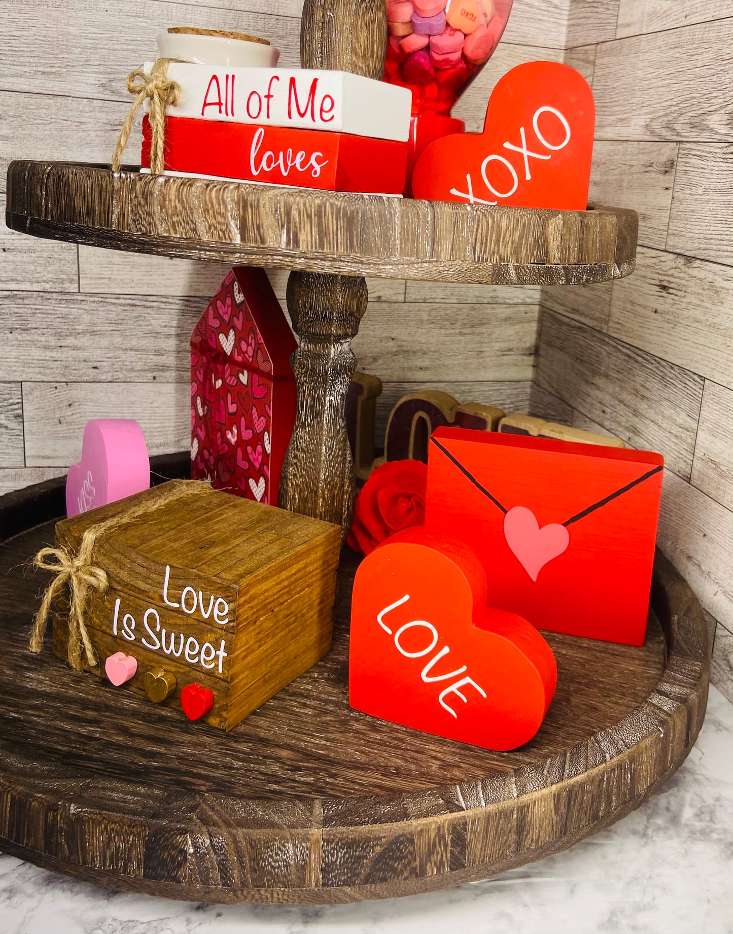 Love Is Sweet - Medium Book Stack