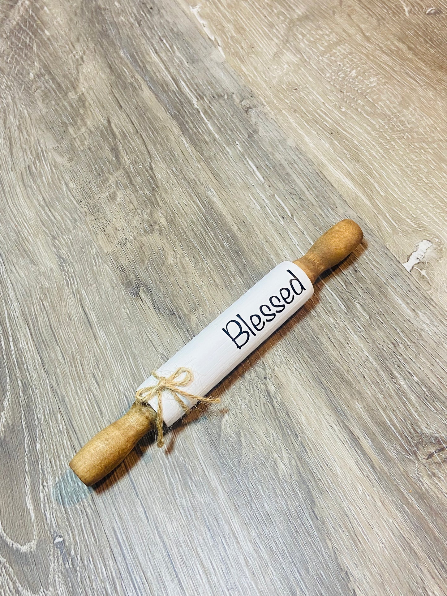Blessed - Tiered Tray Mini Rolling Pin