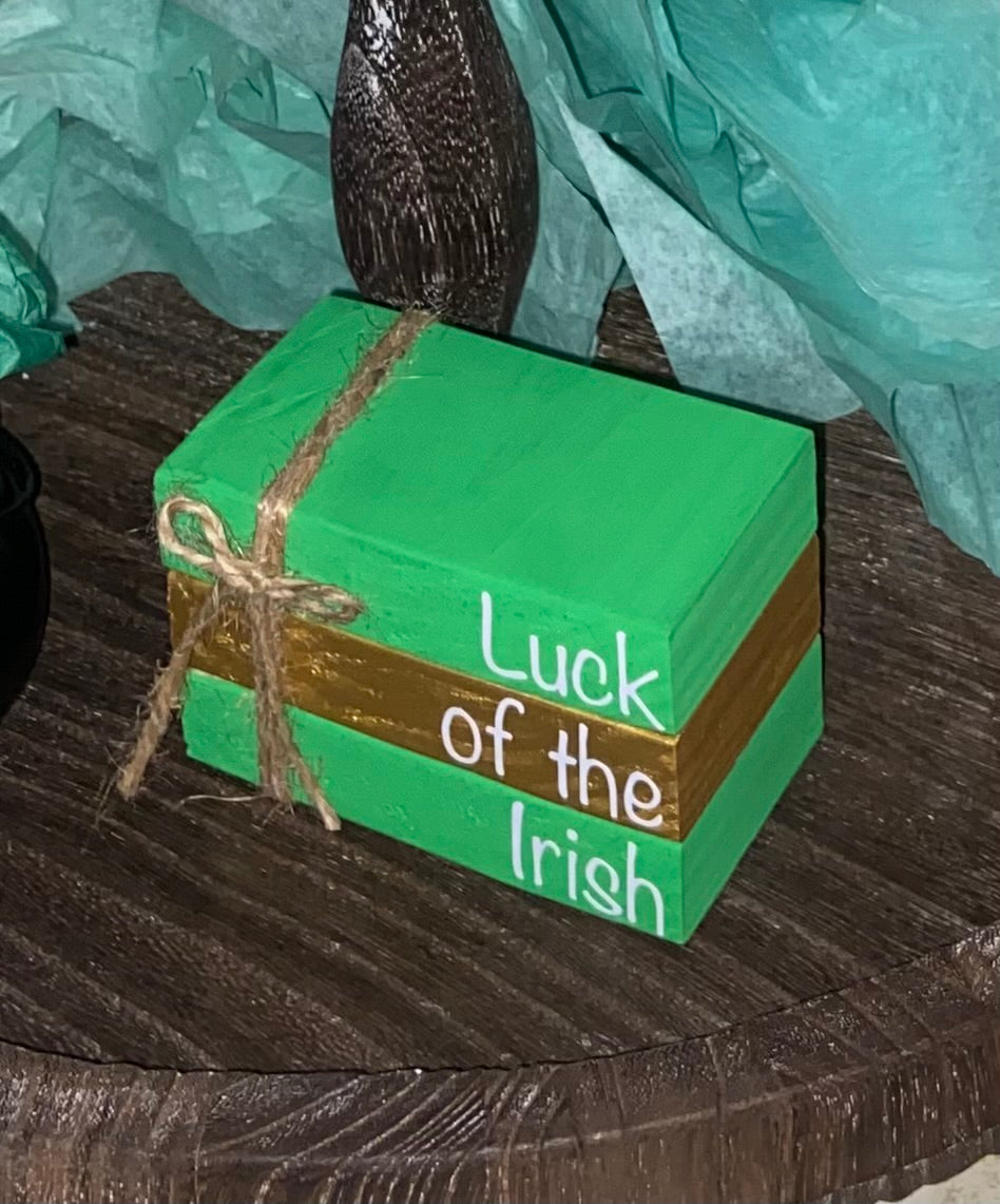 Luck of the Irish - Small Book Stack