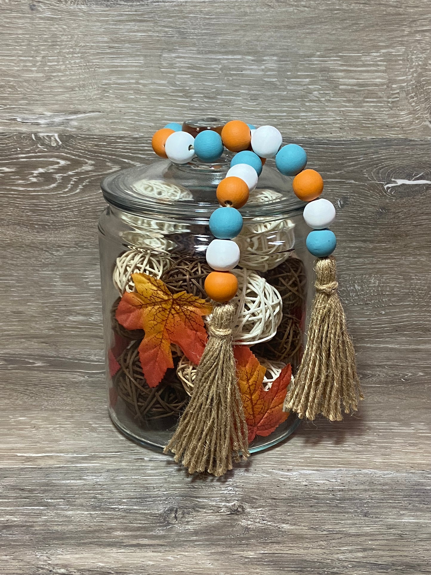 Teal Fall Garland