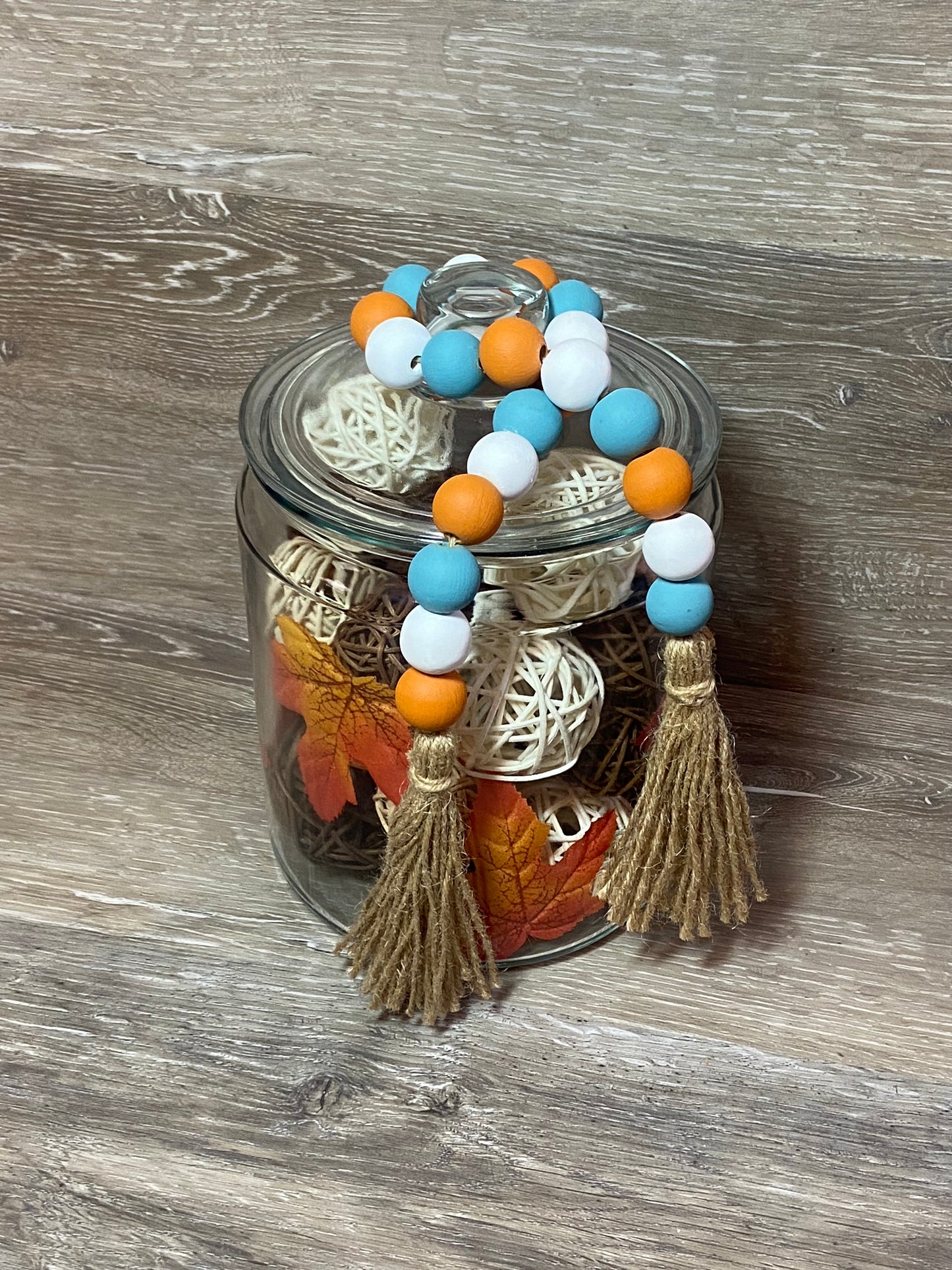 Teal Fall Garland