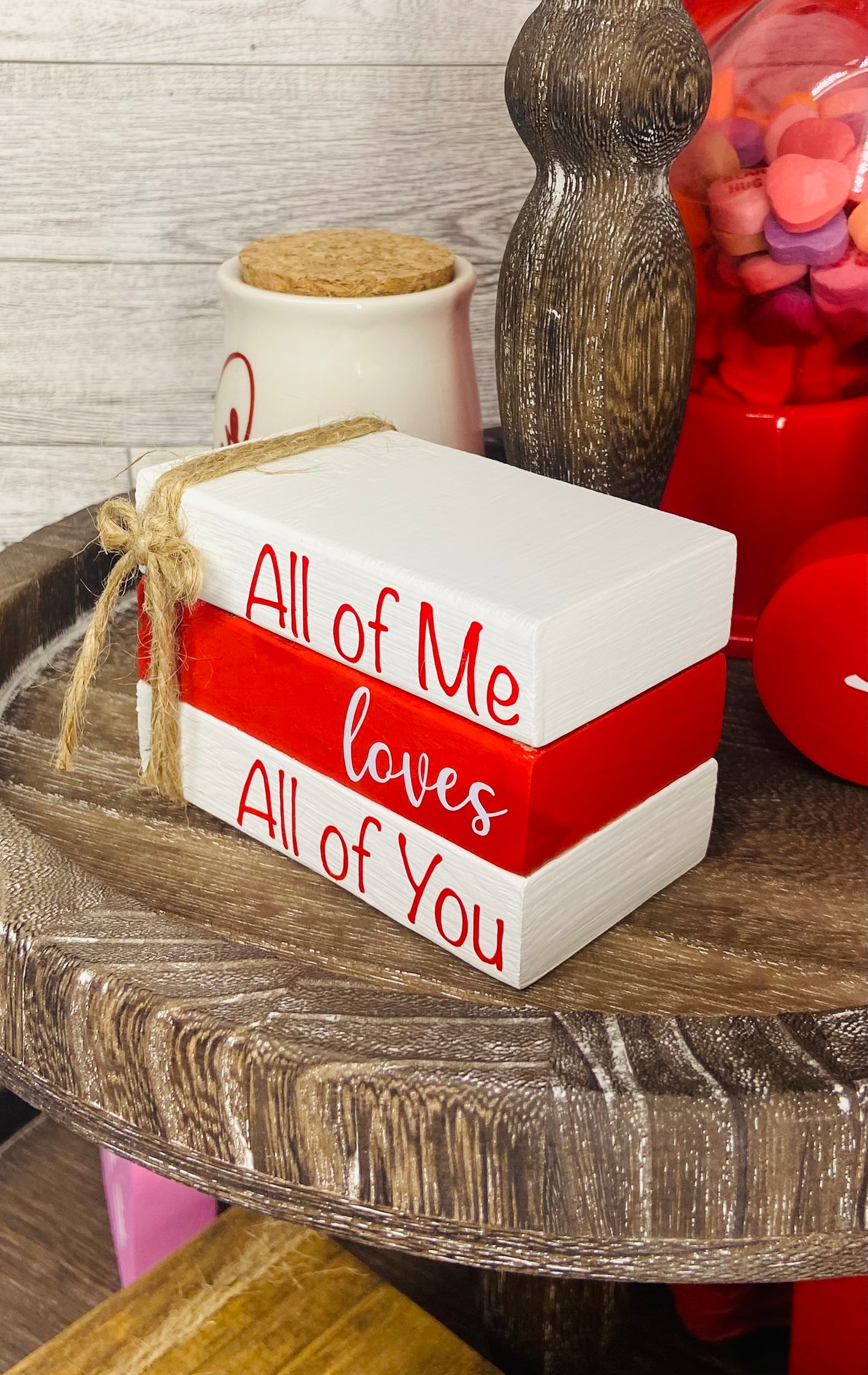 All of Me Loves All of You - Small Book Stack