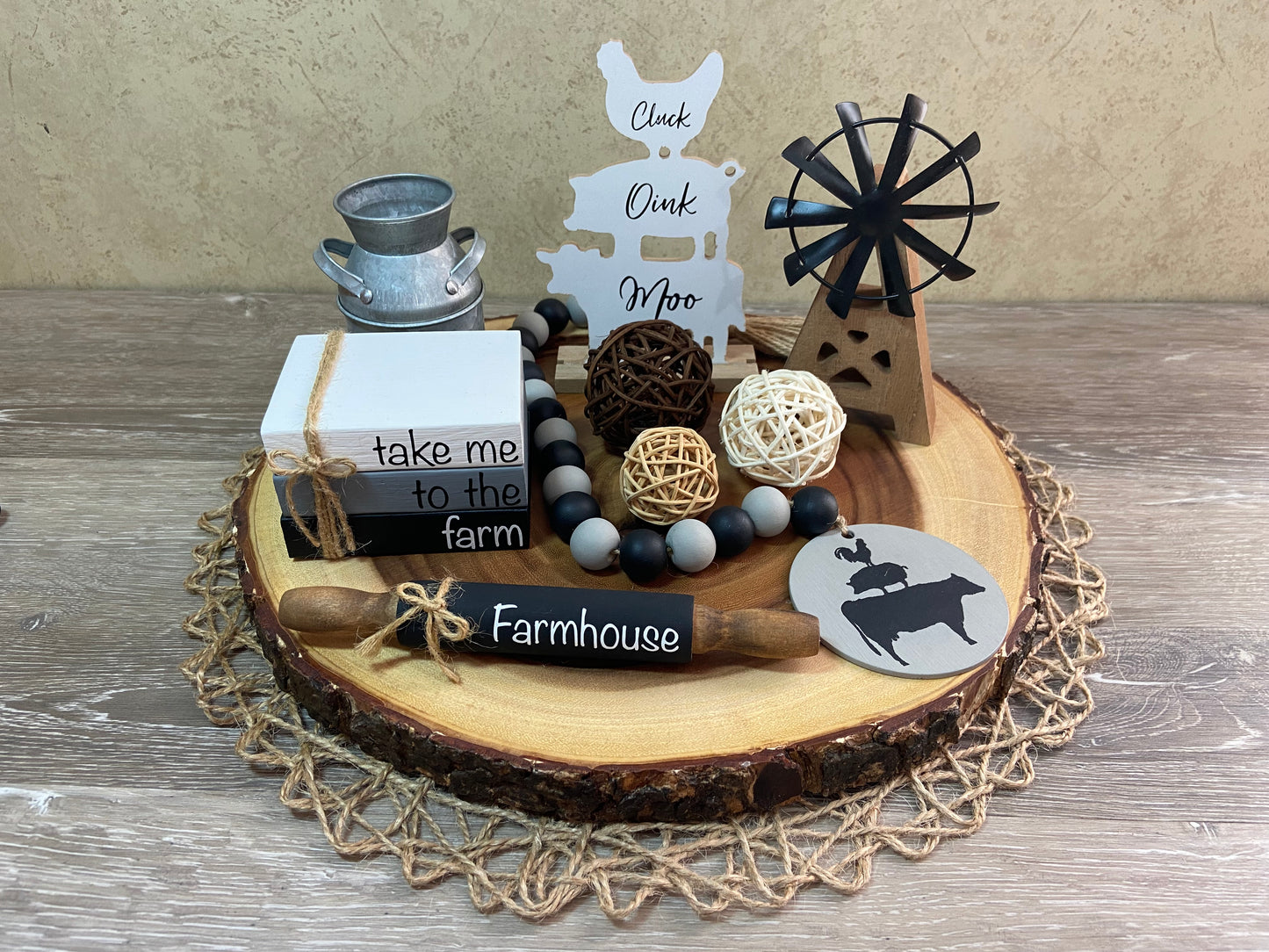Farm Animals Stack Garland 
