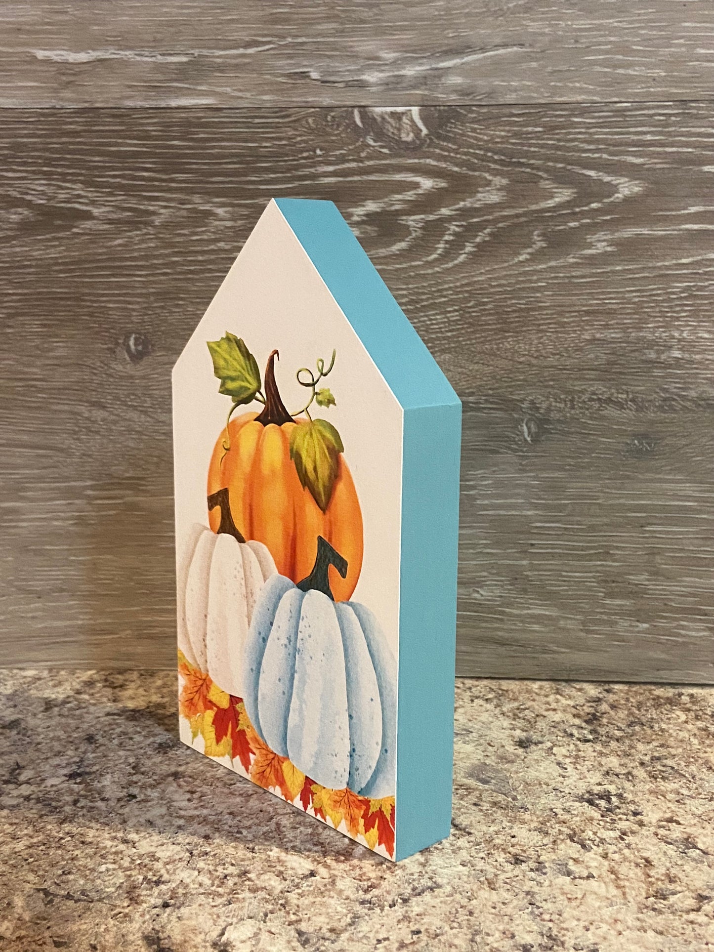 Teal Pumpkin - Large Tiered Tray House