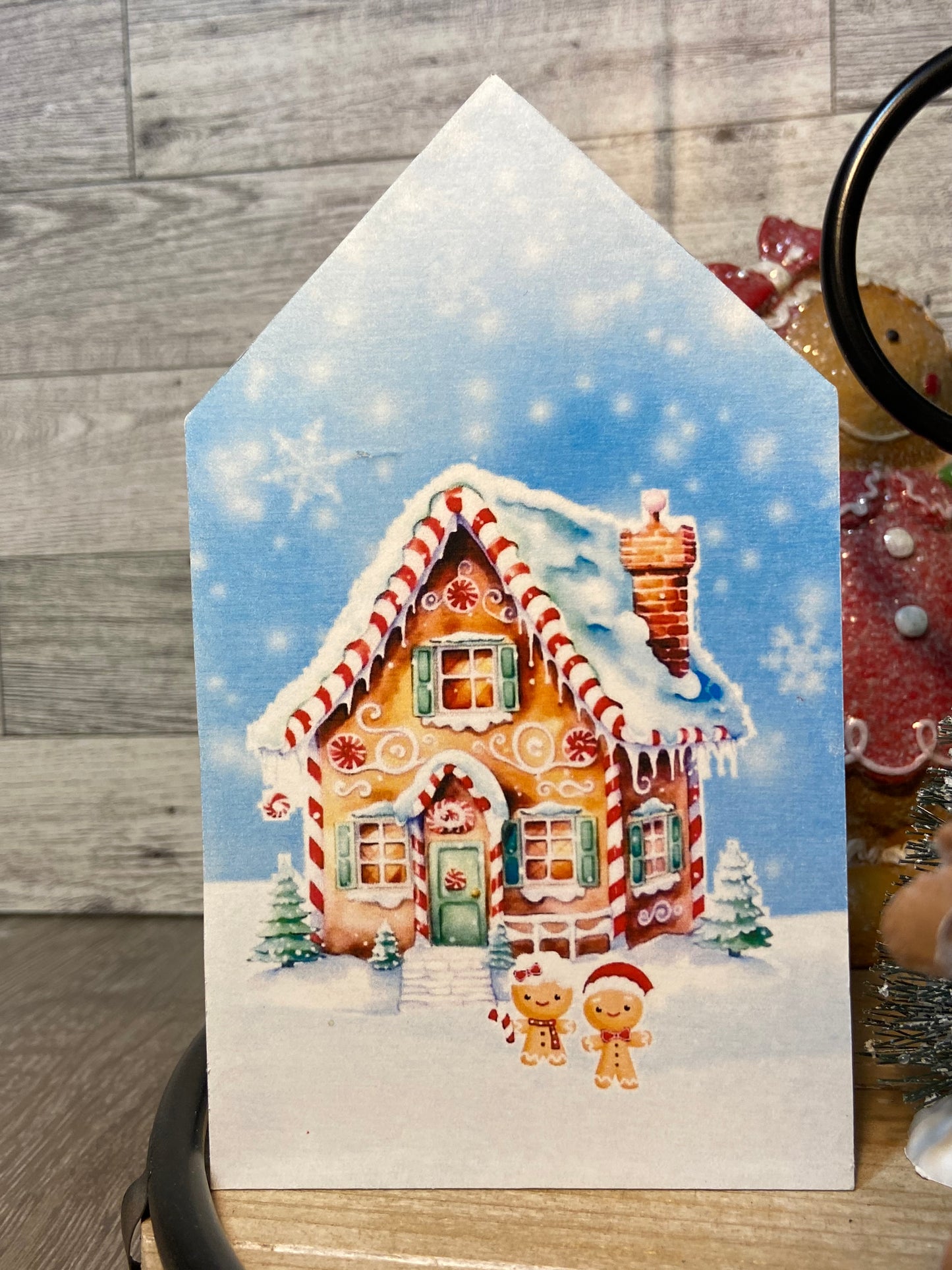 Gingerbread House - Large Tiered Tray House