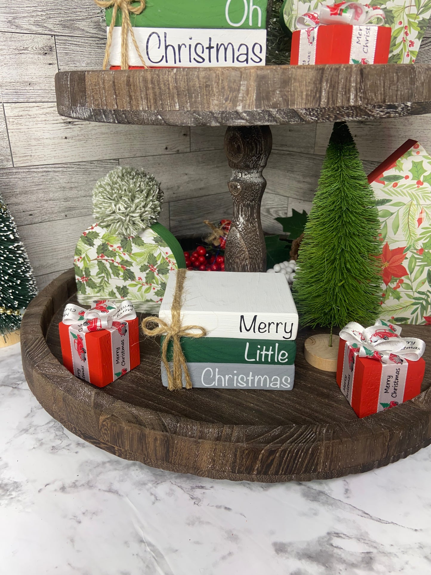 Merry Little Christmas - Medium Christmas Tiered Tray Book