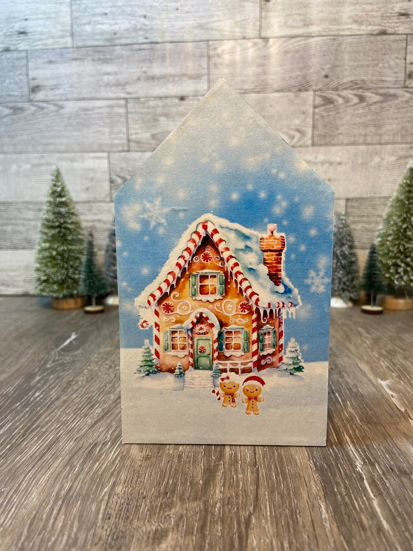 Gingerbread House - Large Tiered Tray House