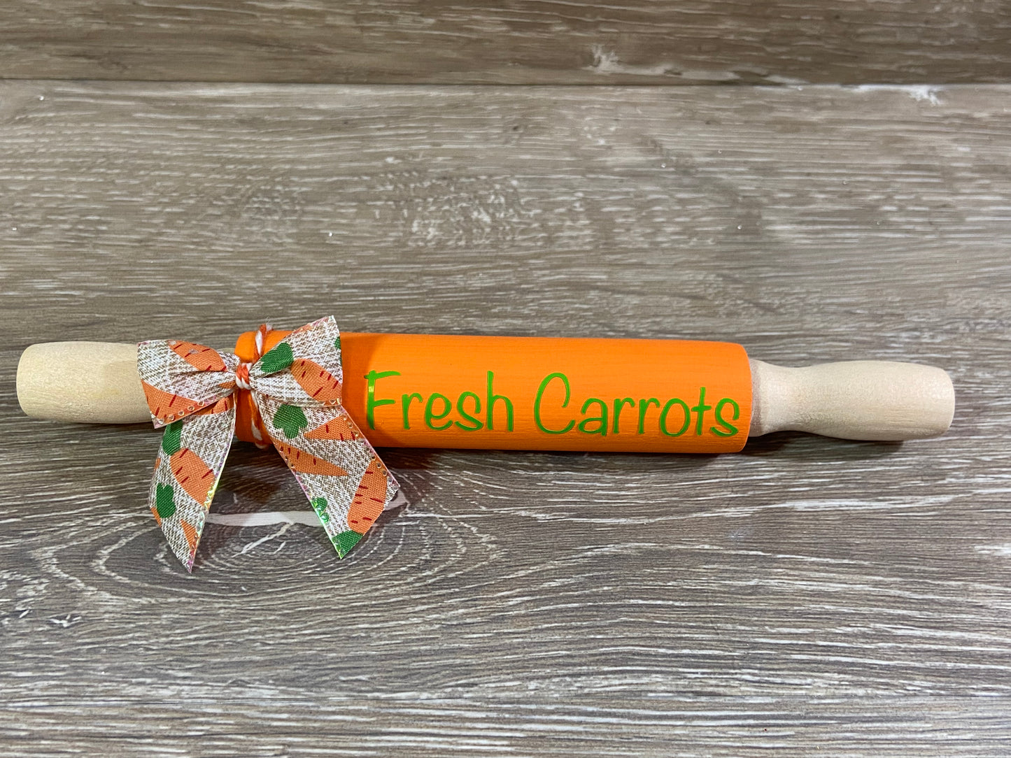 Fresh Carrots - Mini Rolling Pin