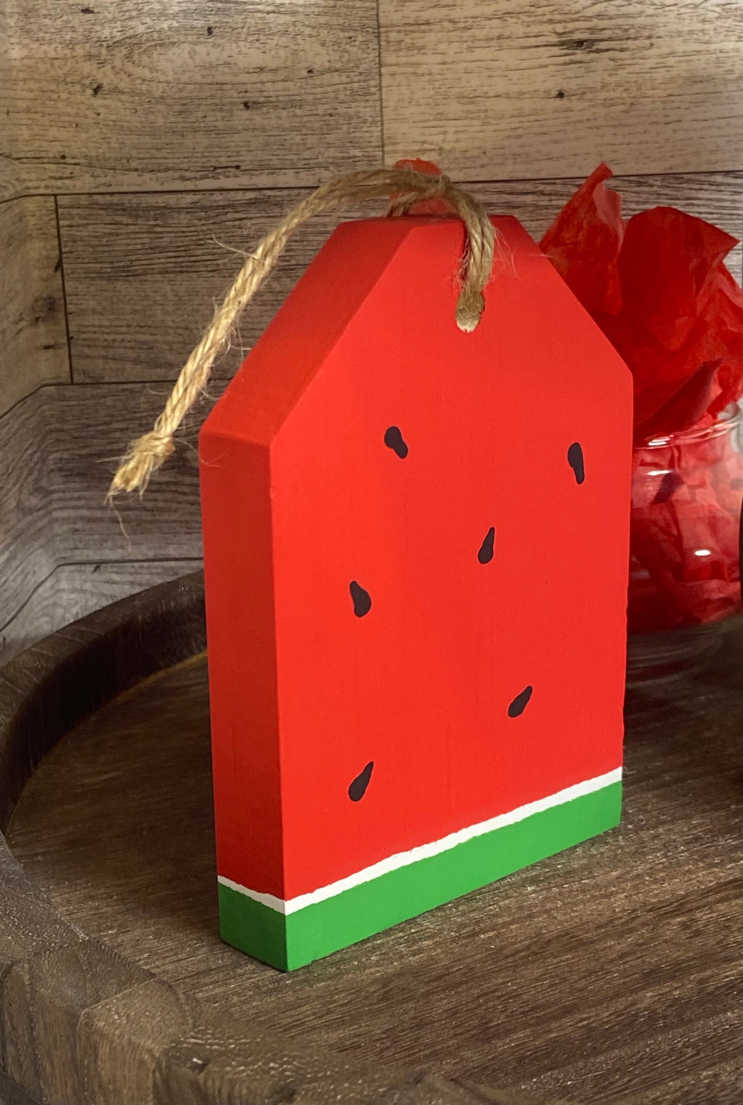 Watermelon Tray Decor