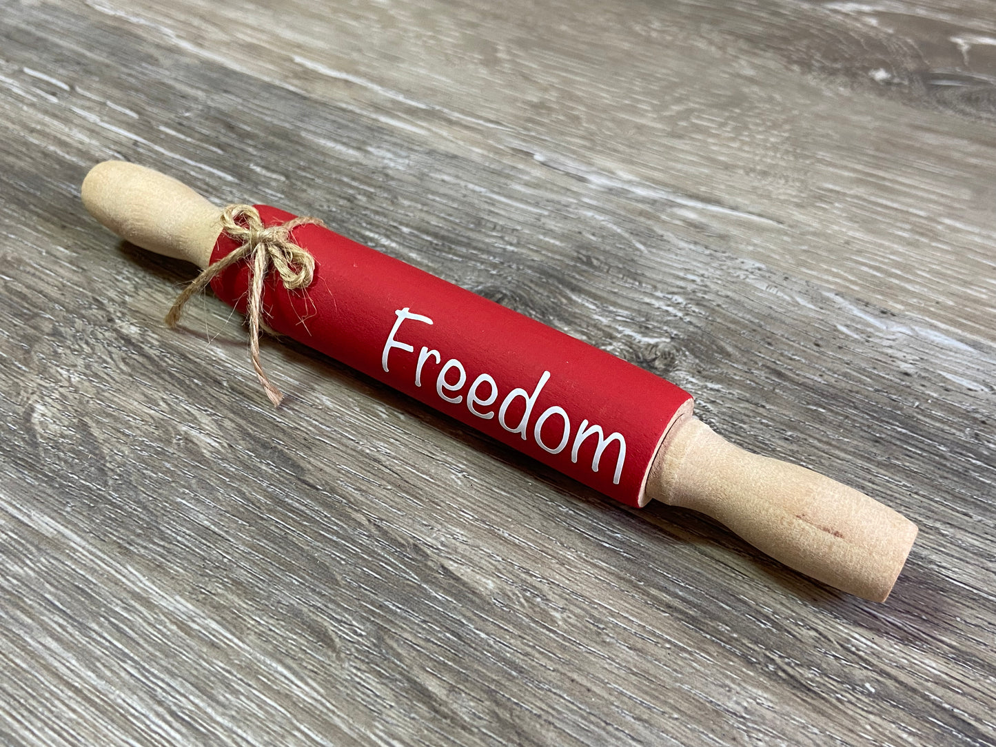 Freedom - Red - Mini Rolling Pin