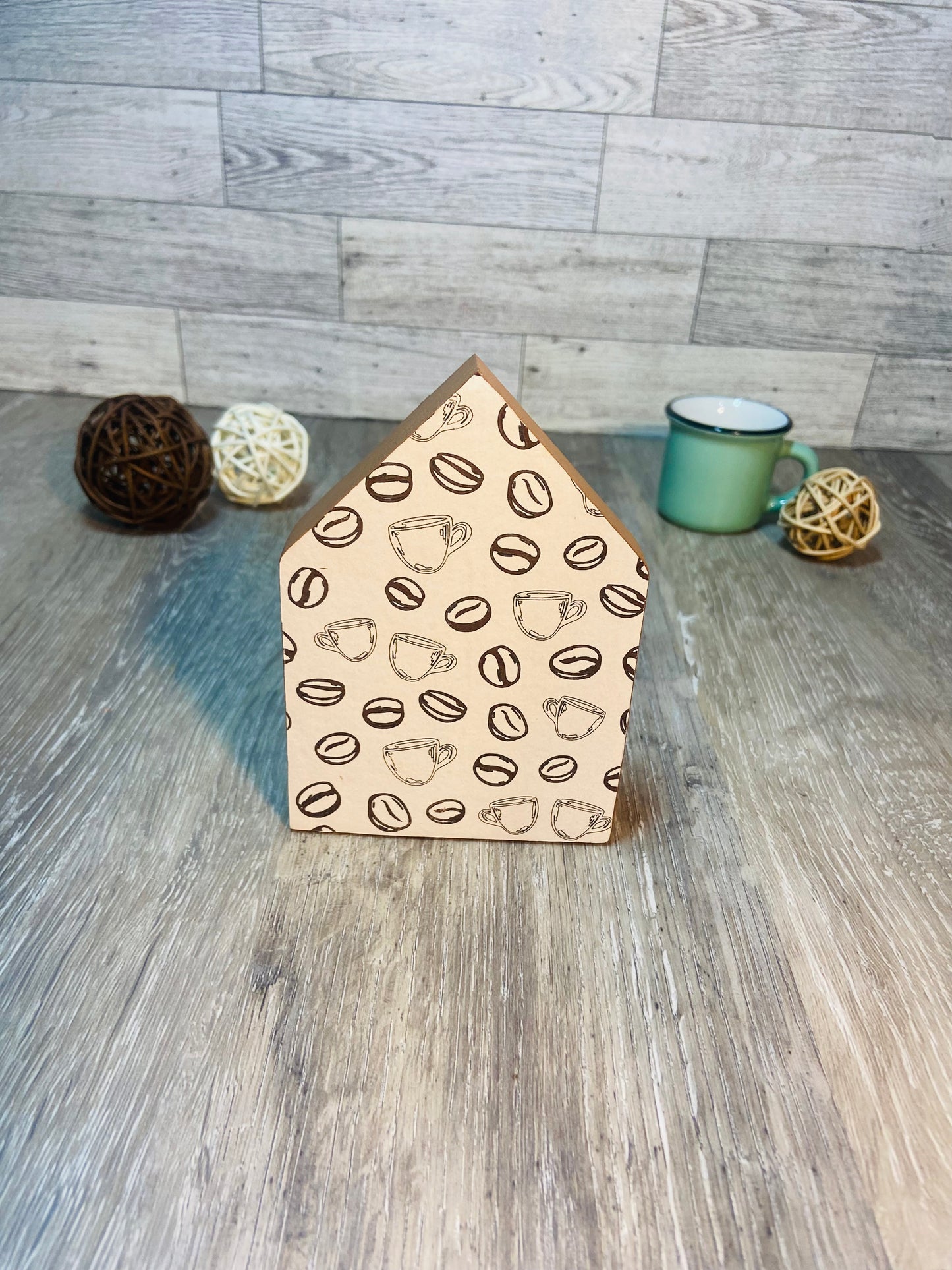 Coffee Beans - Medium Tiered Tray House
