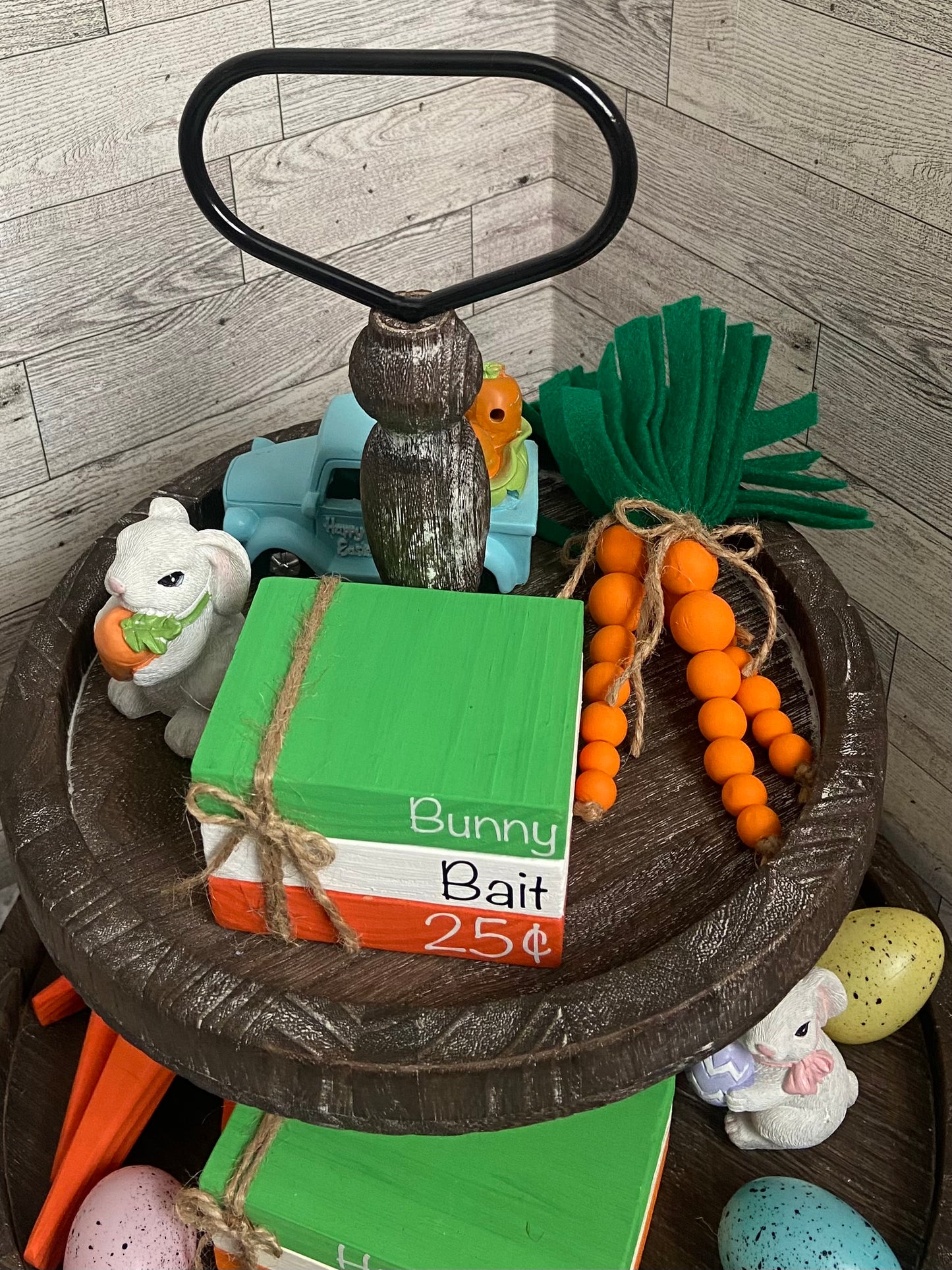 Wood Bead Carrot