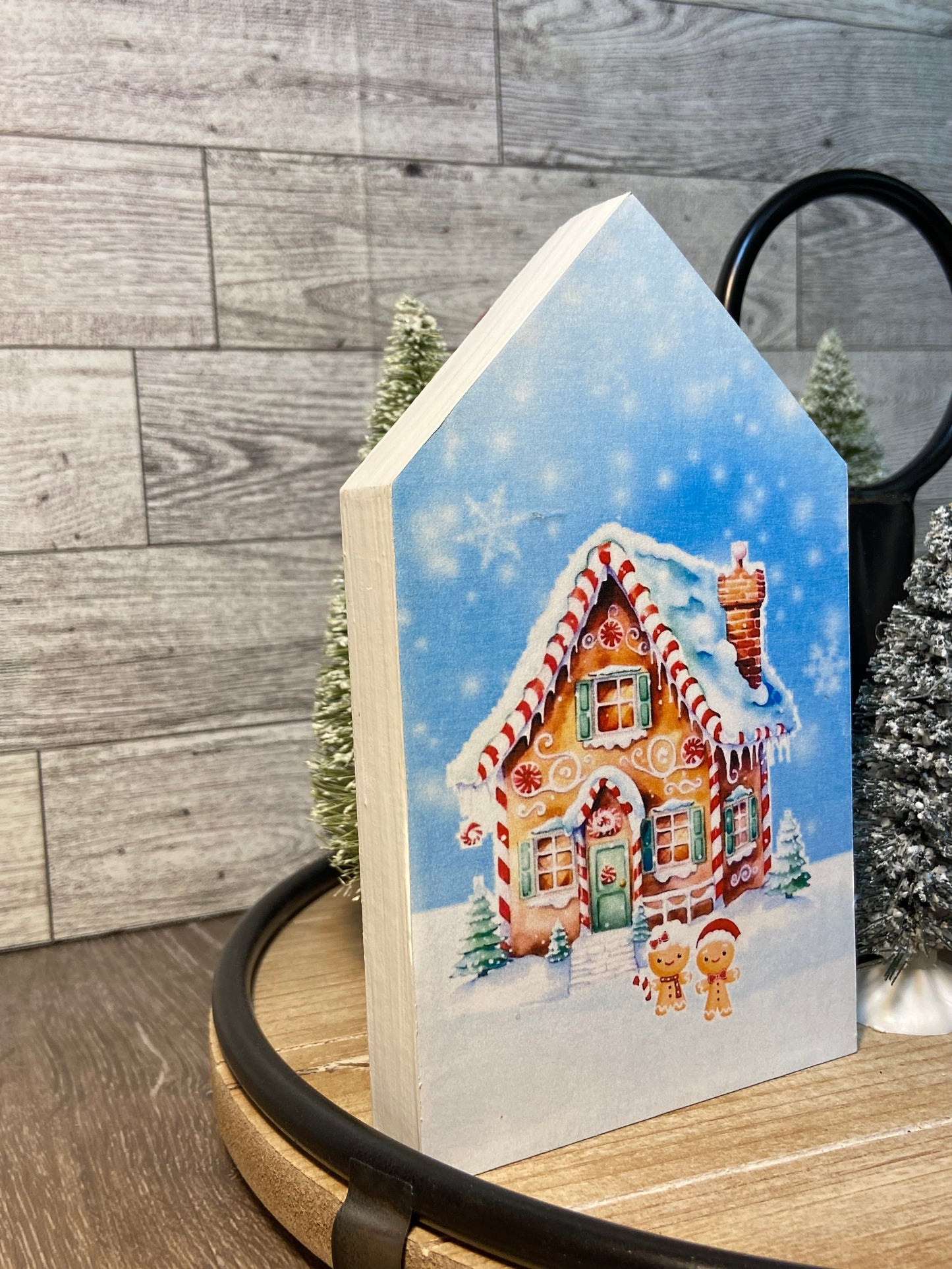 Gingerbread House - Large Tiered Tray House