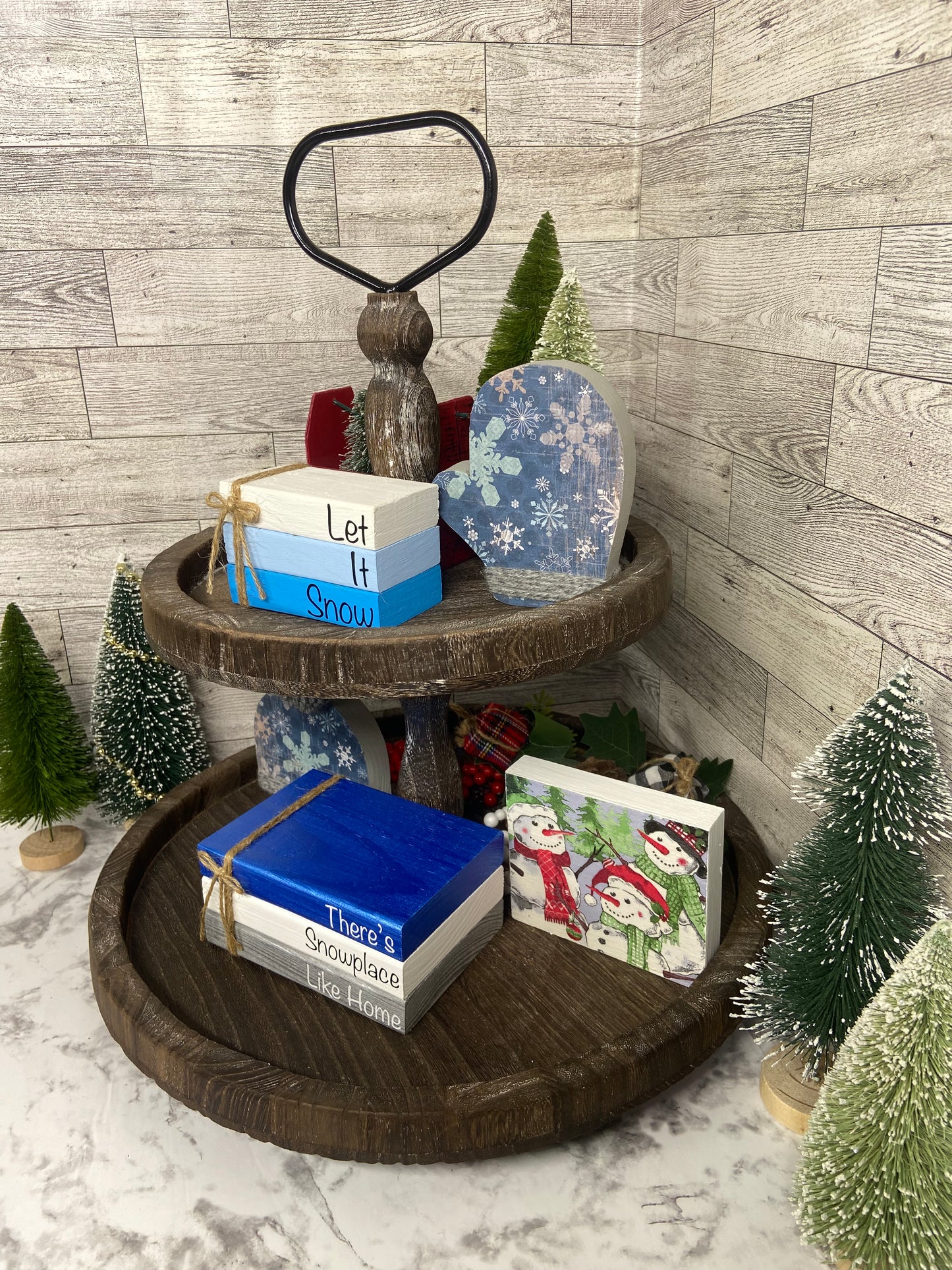 There’s Snowplace Like Home - Large Christmas Tiered Tray Book