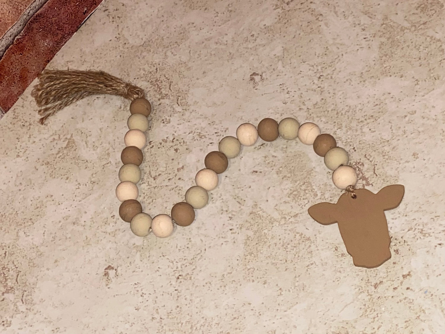 Cow Head Ornament Garland