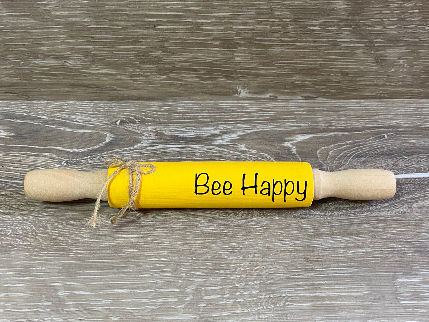Bee Happy - Mini Rolling Pin