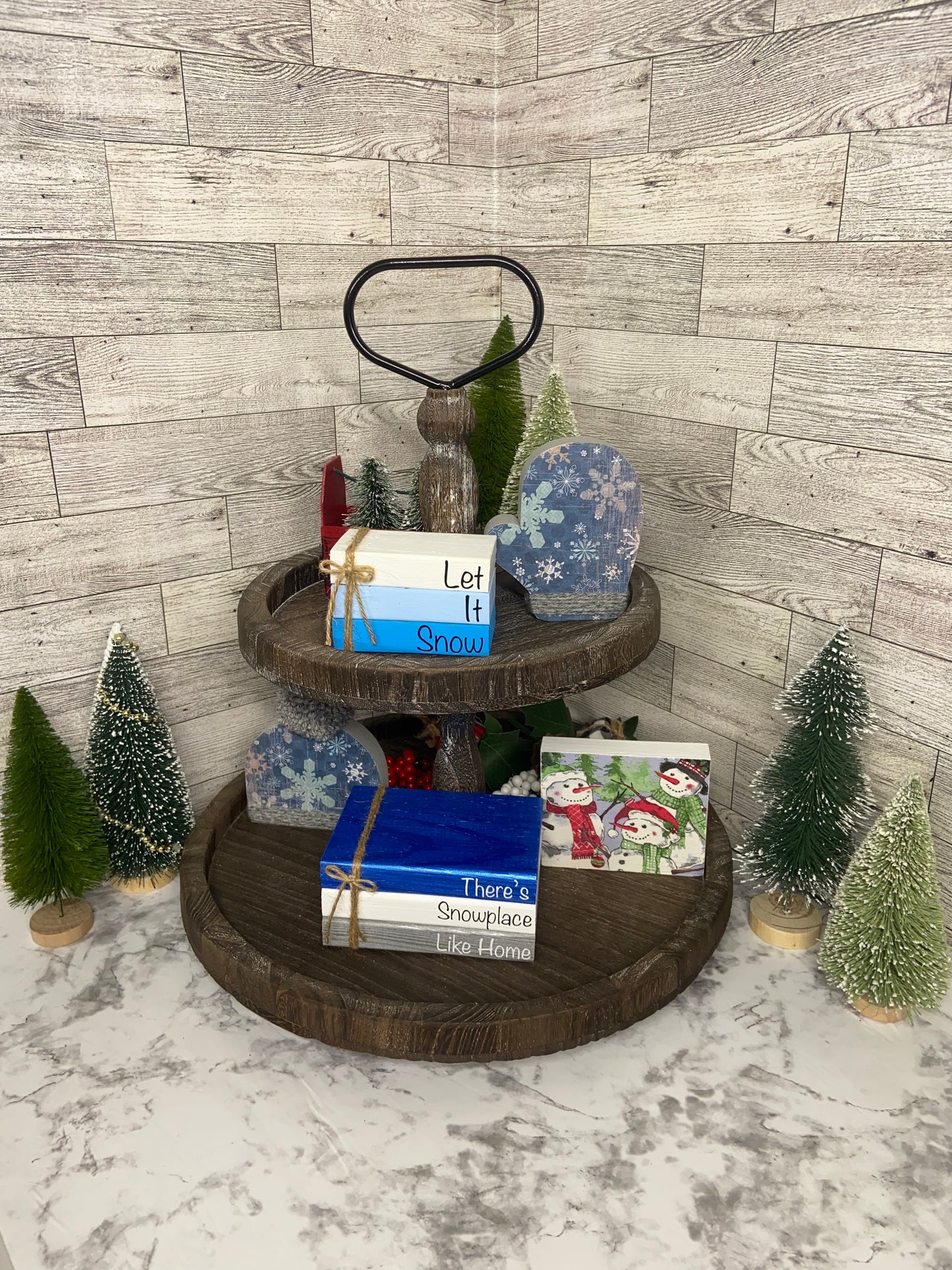 There’s Snowplace Like Home - Large Christmas Tiered Tray Book
