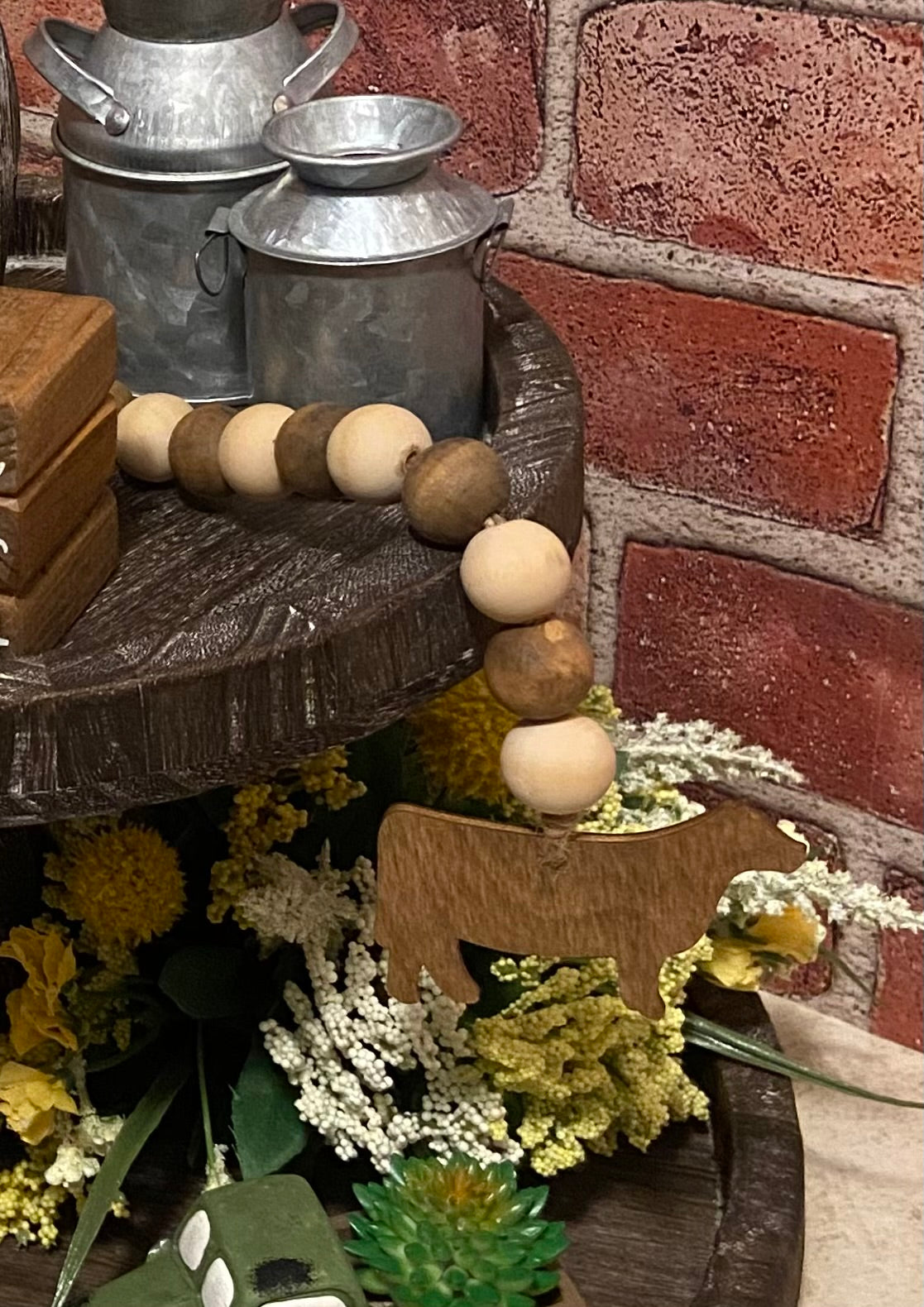 Cow Ornament Garland