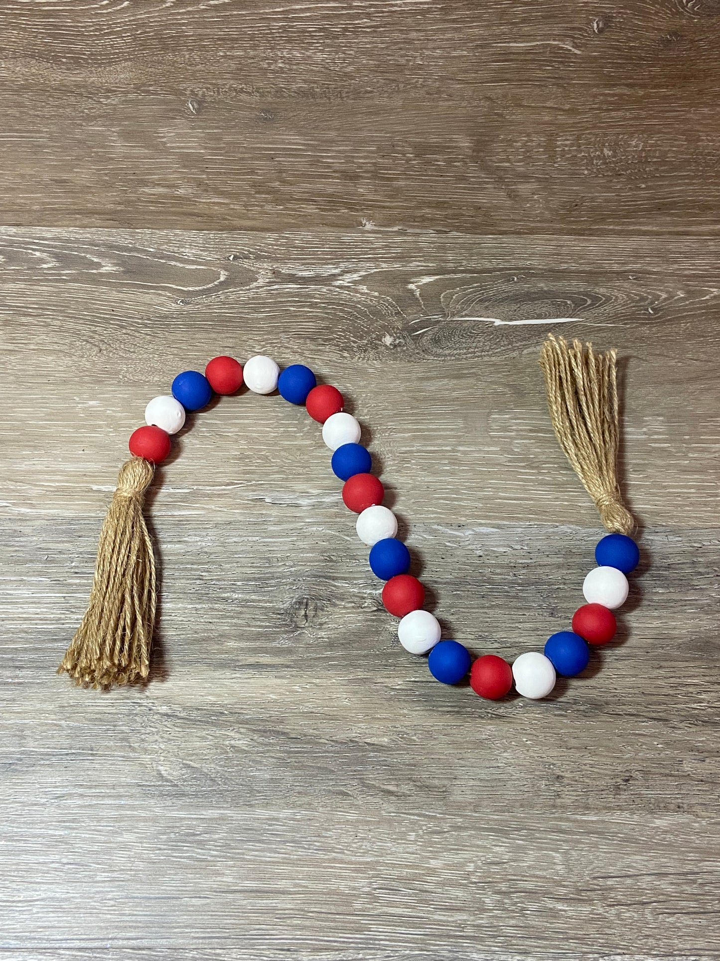 Red, White, & Blue - Tiered Tray Garland