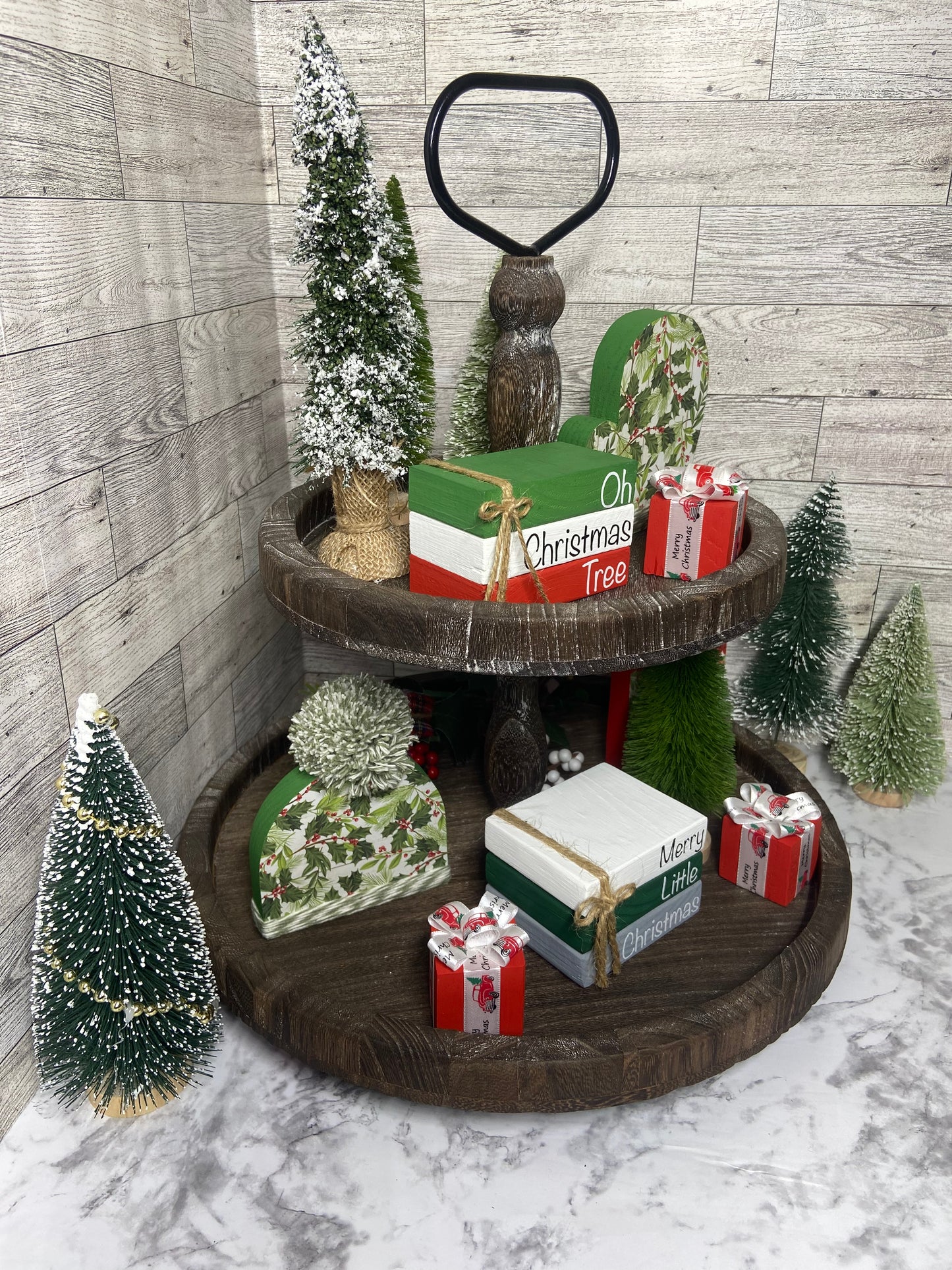 Merry Little Christmas - Medium Christmas Tiered Tray Book