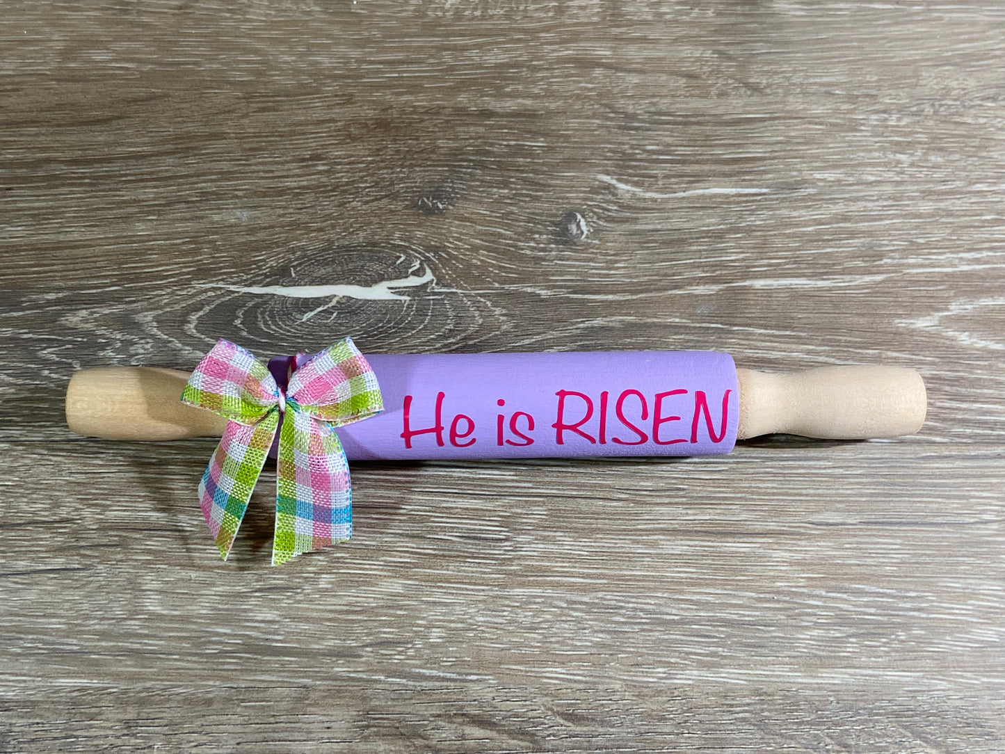 He is RISEN - Mini Rolling Pin