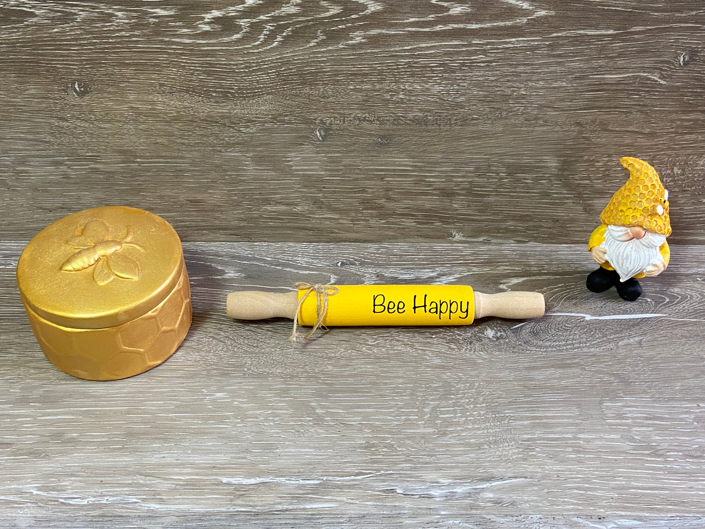 Bee Happy - Mini Rolling Pin