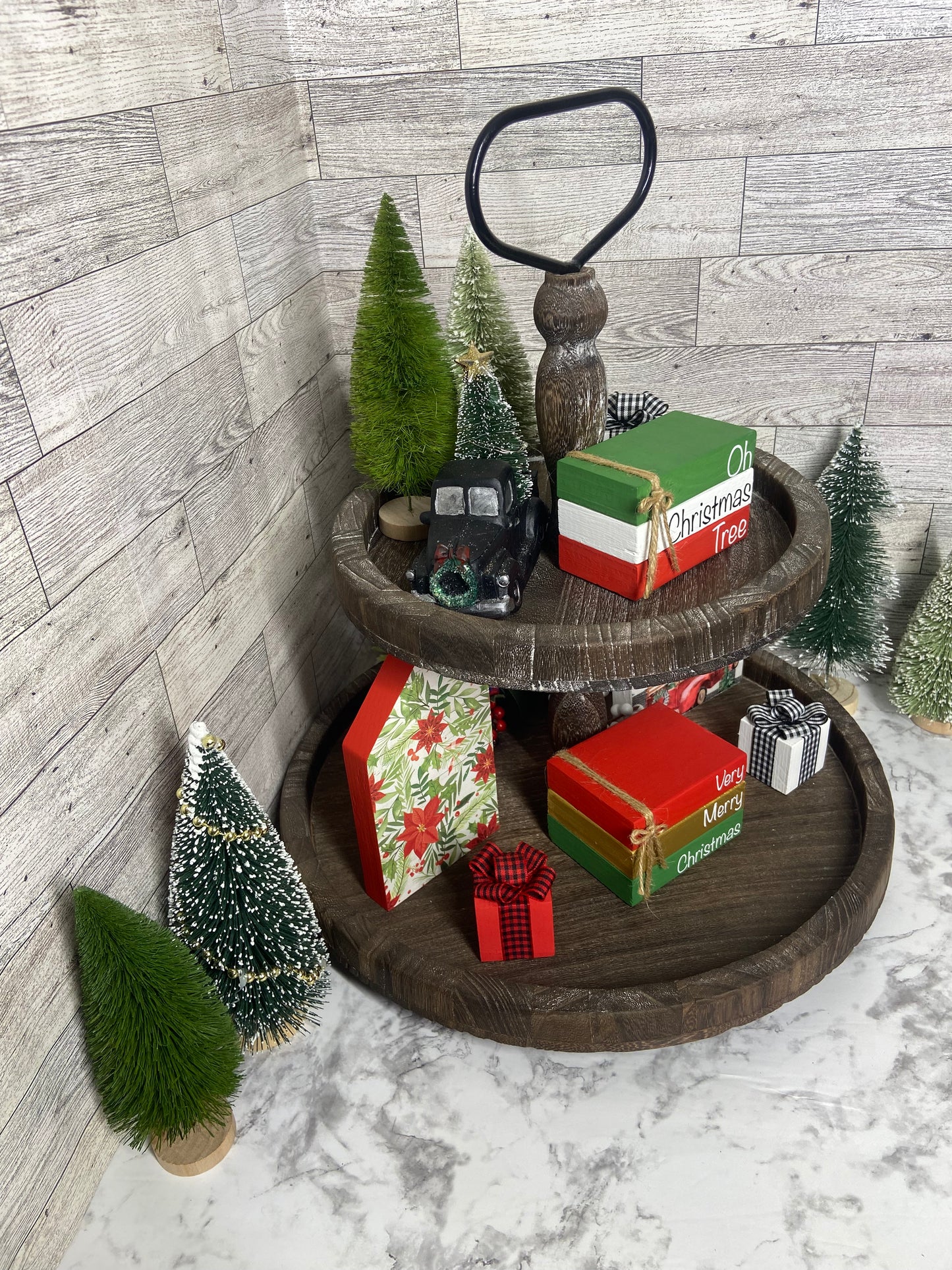 Oh Christmas Tree - Small Christmas Tiered Tray Book
